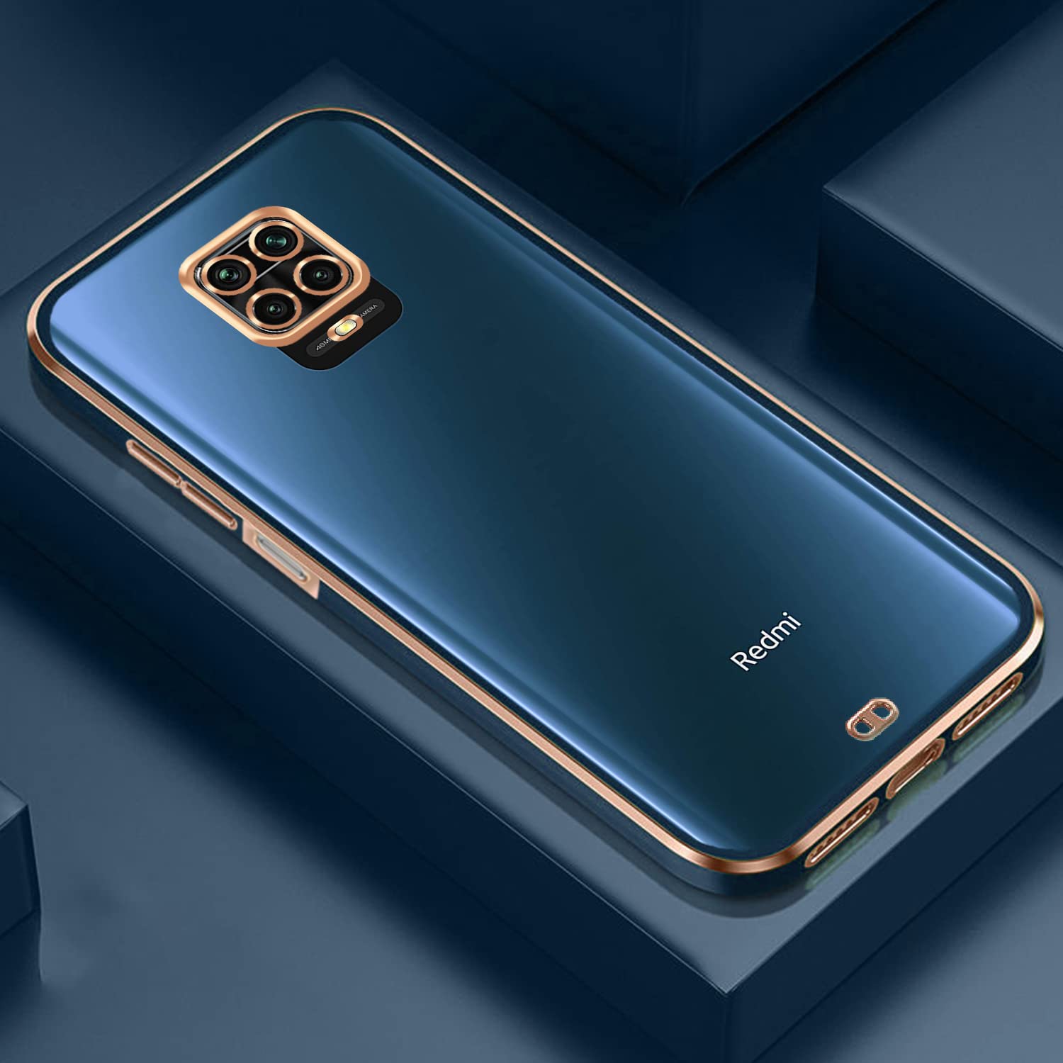 Pikkme blue Chrome back cover for Redmi Note 10 Lite/Note 9 Pro/Note 9 Pro Max – photo 4