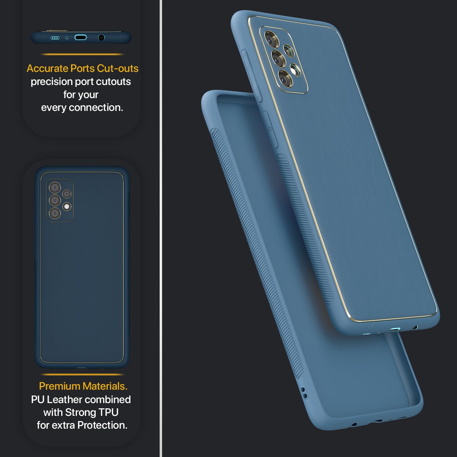 Pikkme blue back cover for Samsung A52/A52s – photo 2