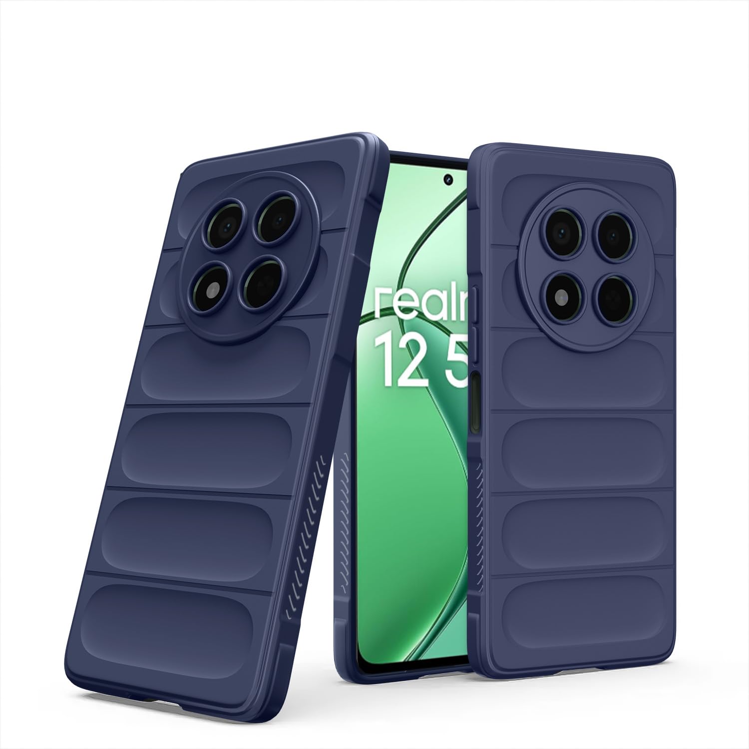 Pikkme Realme Narzo 70x 5G/N65/13/12/12X 5G/C65 blue mobile cover