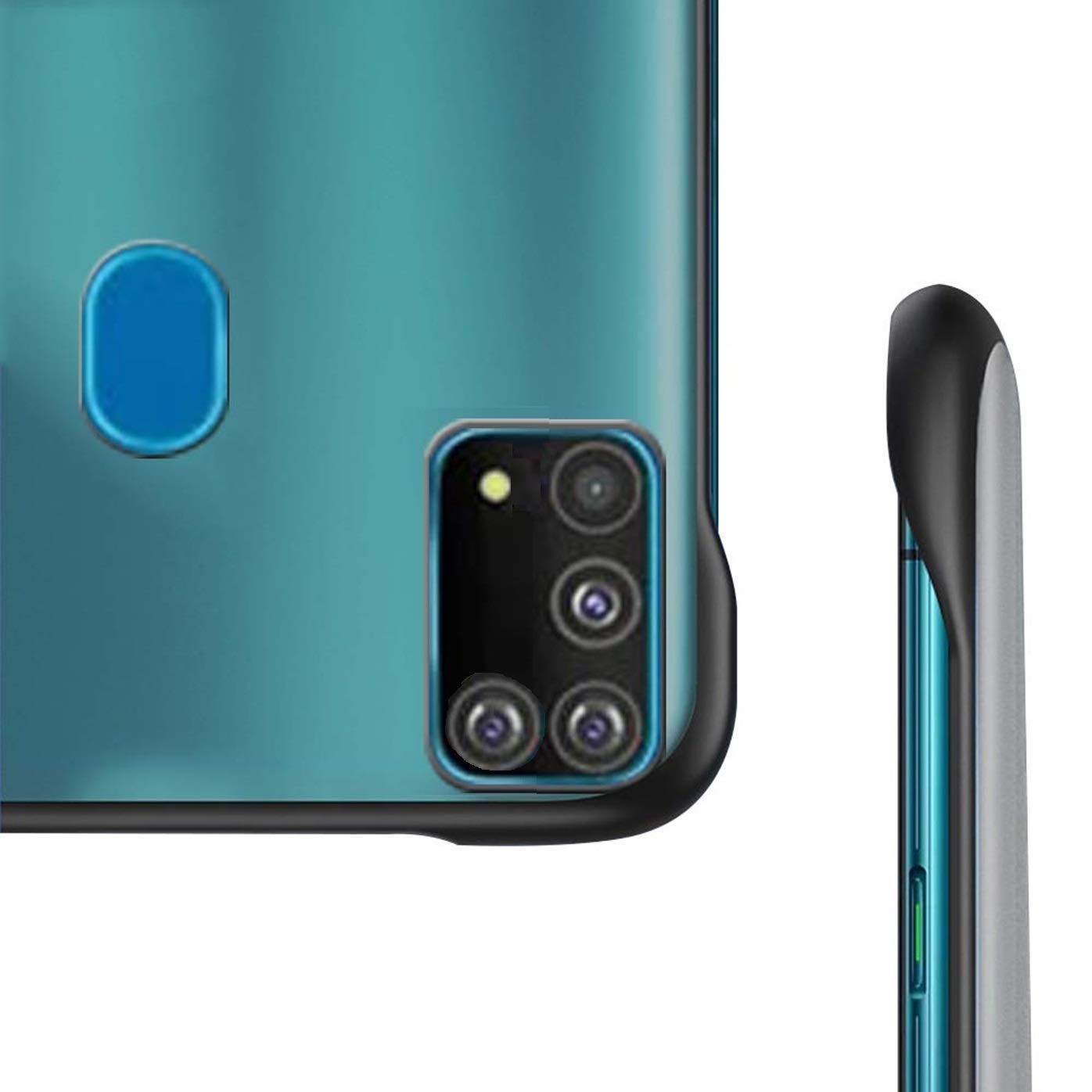Pikkme black Frameless phone cover for Samsung M31 – photo 2