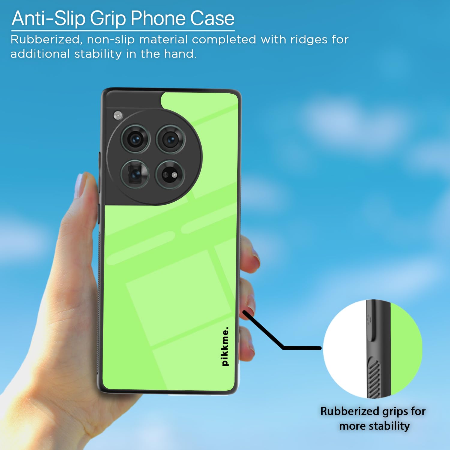 Pikkme OnePlus 12R 5G Hybrid mobile back cover – photo 5