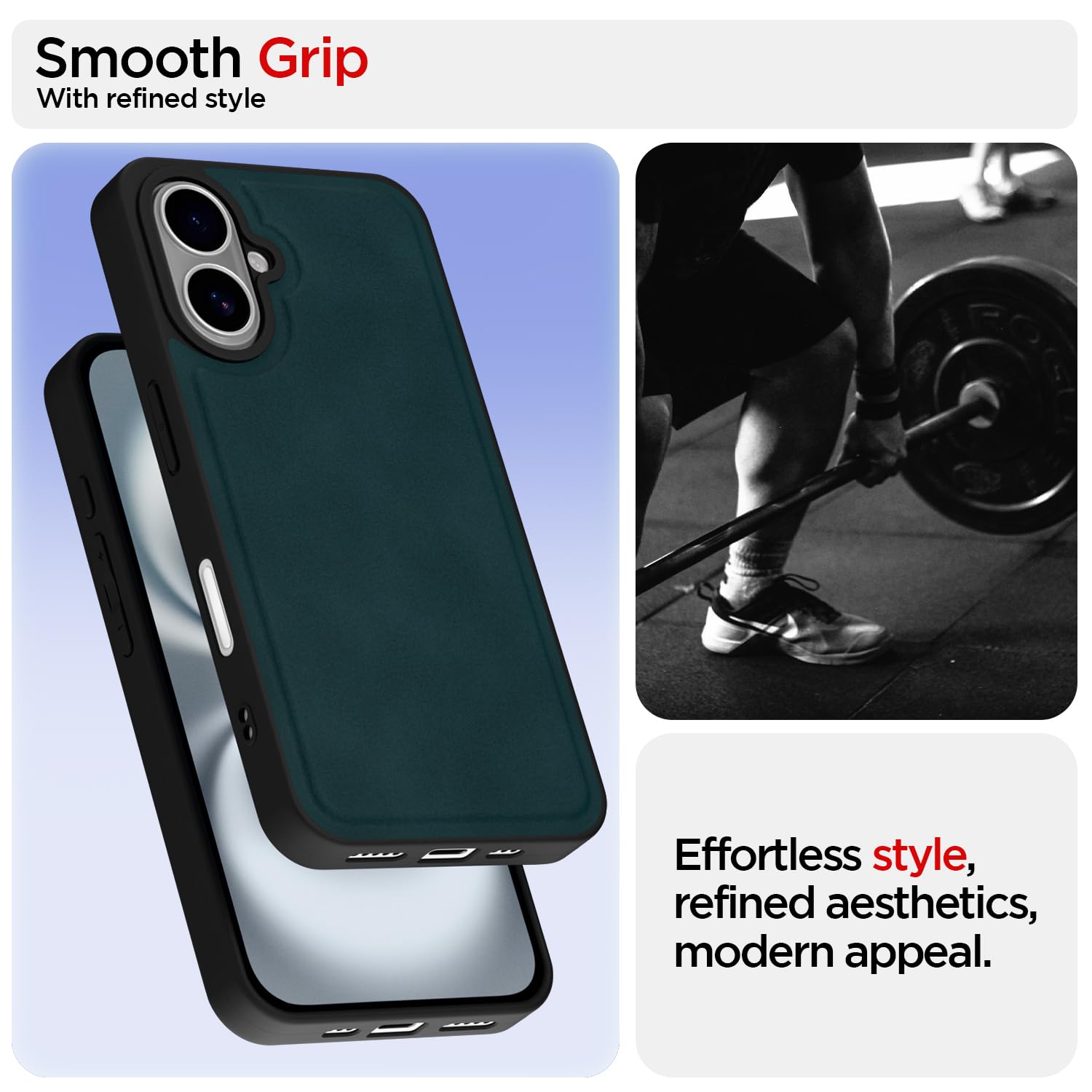 iPhone 16 mobile back cover in green by Pikkme – photo 3