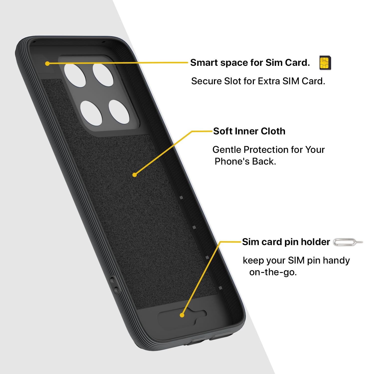 Moto Edge 70 Pro 5G back cover in grey by Pikkme – photo 6