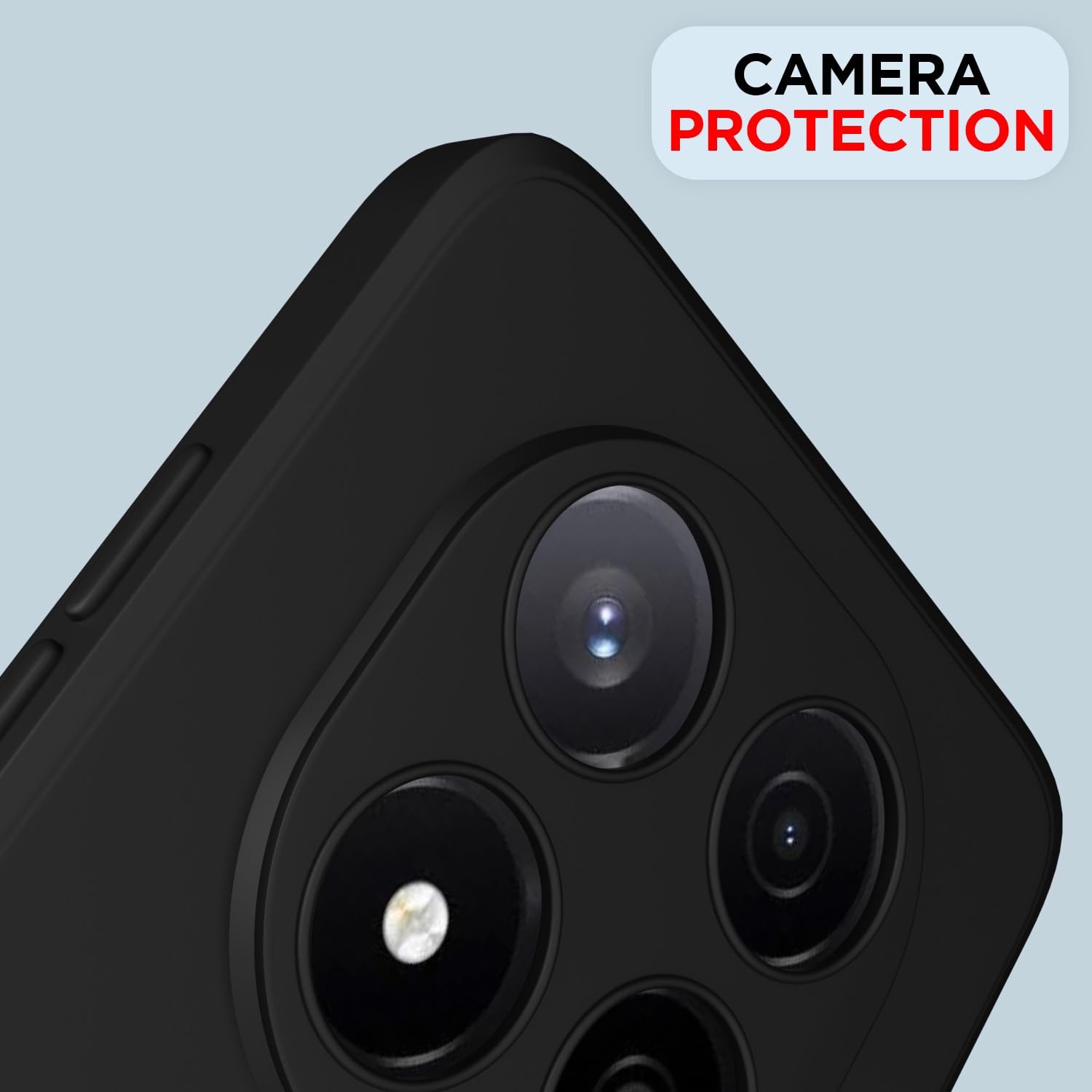 Redmi Note 14 Pro Plus 5G back cover in black by Pikkme – photo 5
