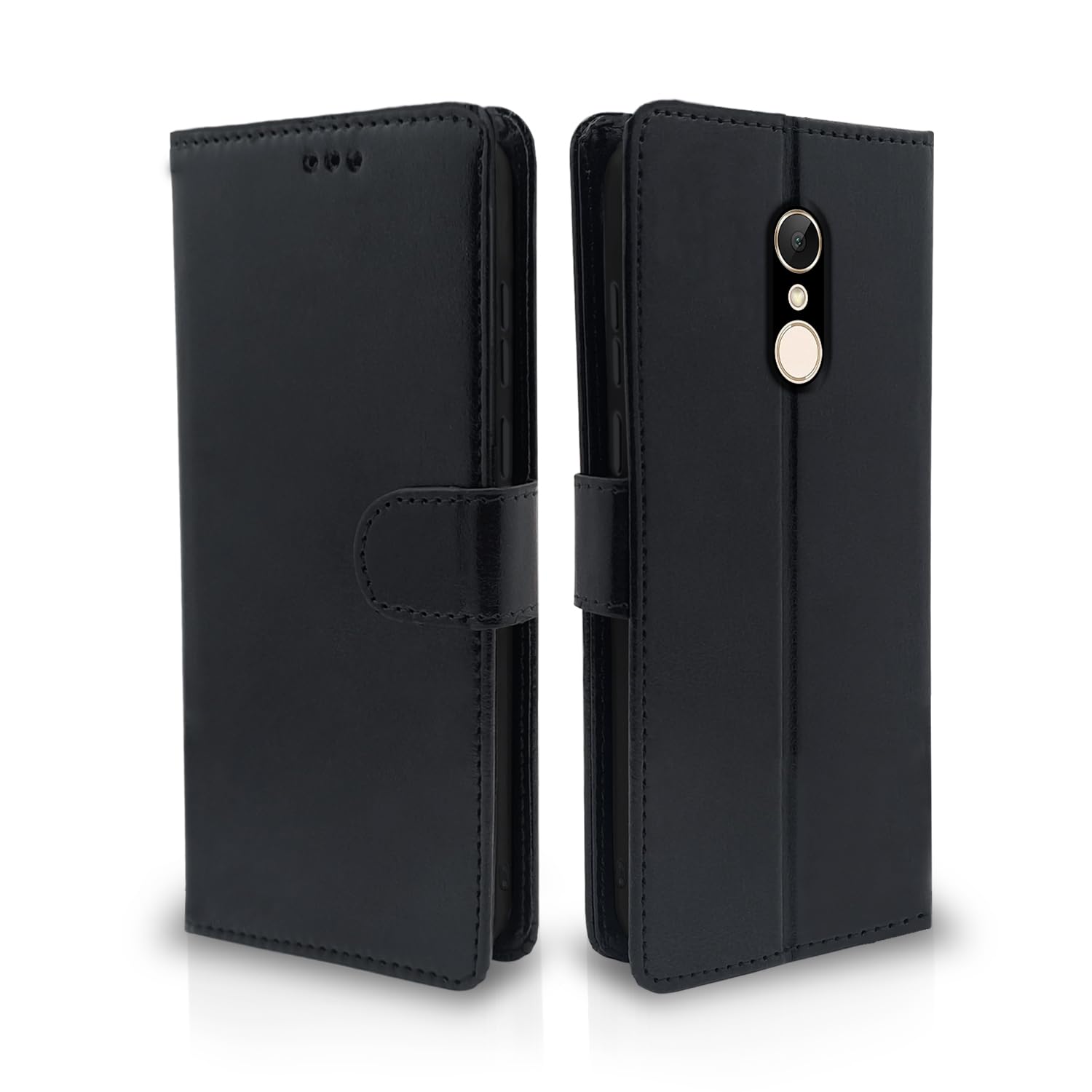 Pikkme Redmi 5 Wallet black flip case