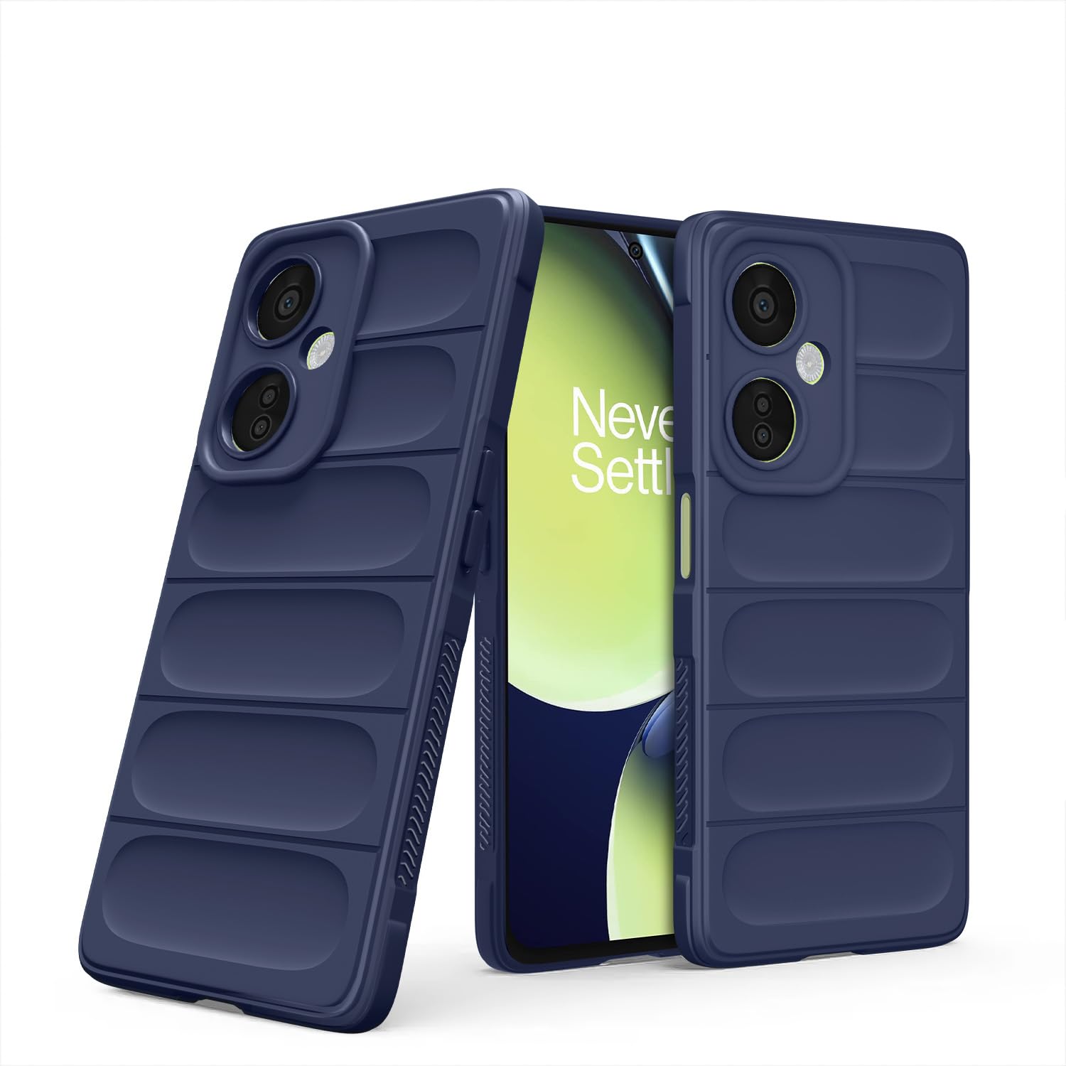 Blue Liquid Silicone mobile back cover for OnePlus Nord CE 3 Lite 5G – Pikkme