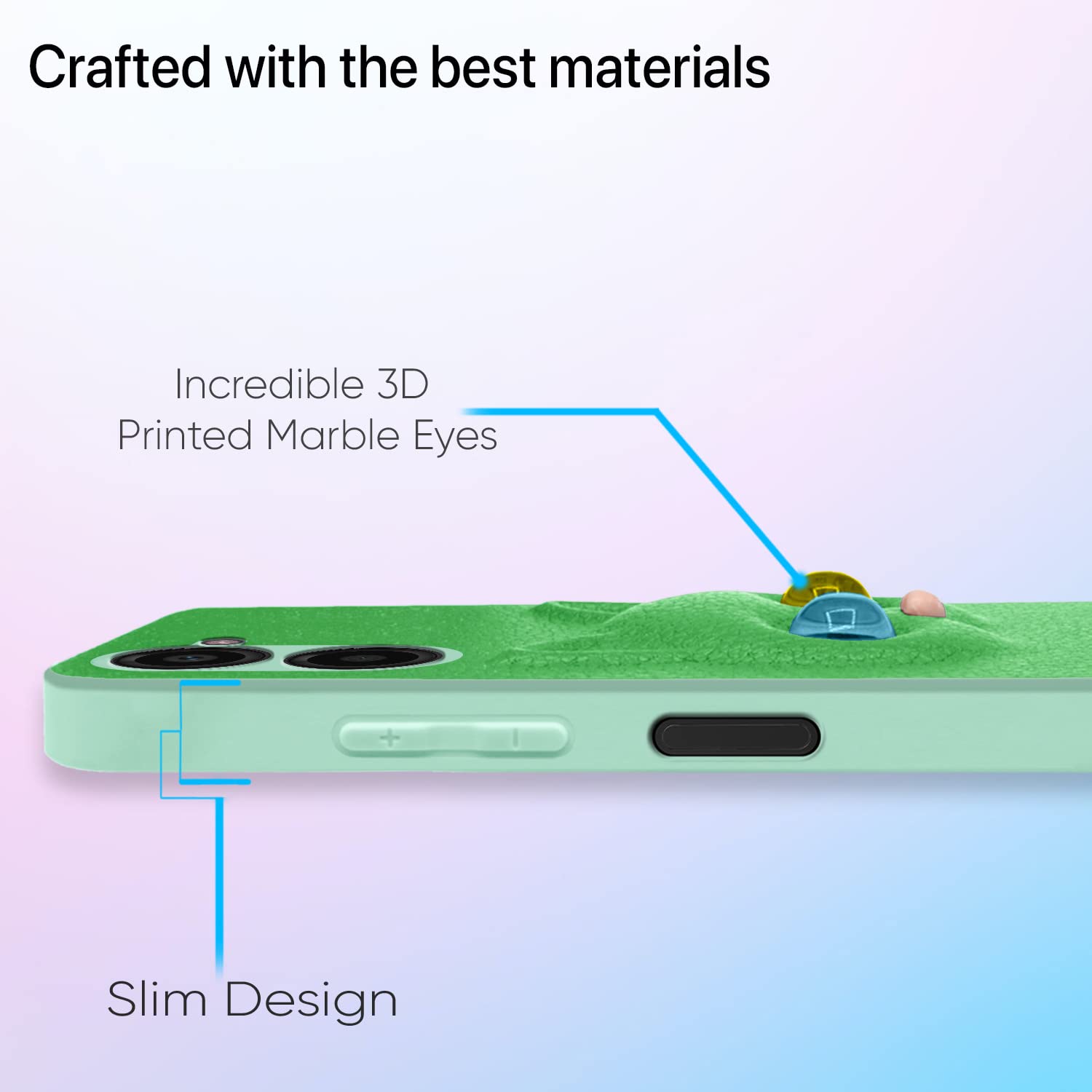 Pikkme Realme 10 Pro 5G Cat green phone cover – photo 4