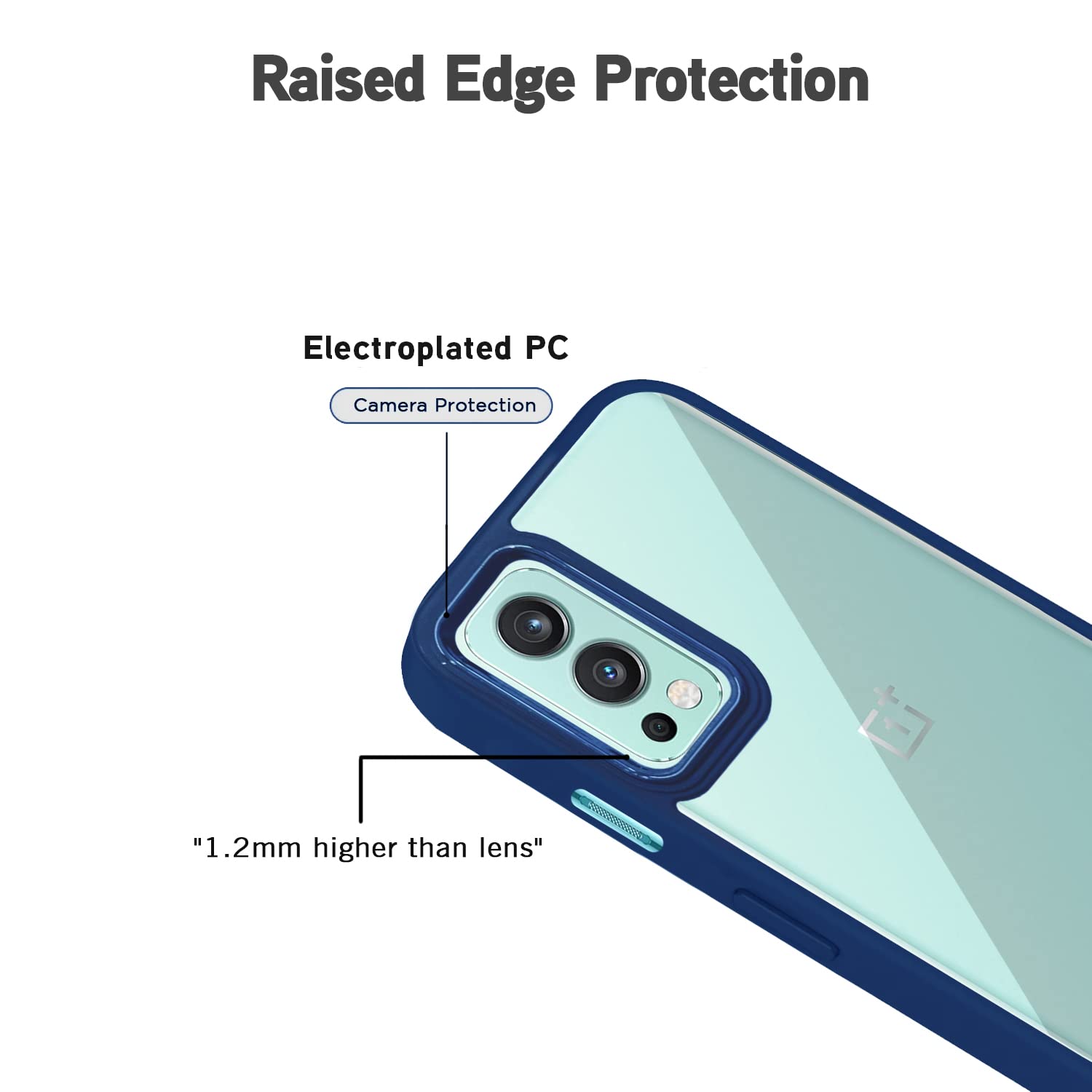 Pikkme OnePlus Nord 2 5G blue phone cover – photo 4