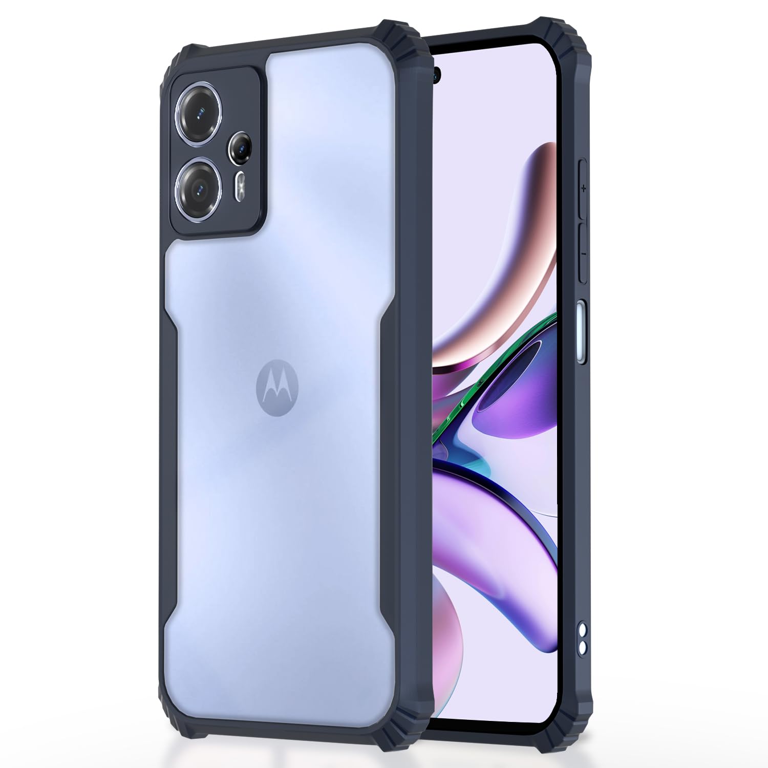 Pikkme Moto G23 blue mobile back cover
