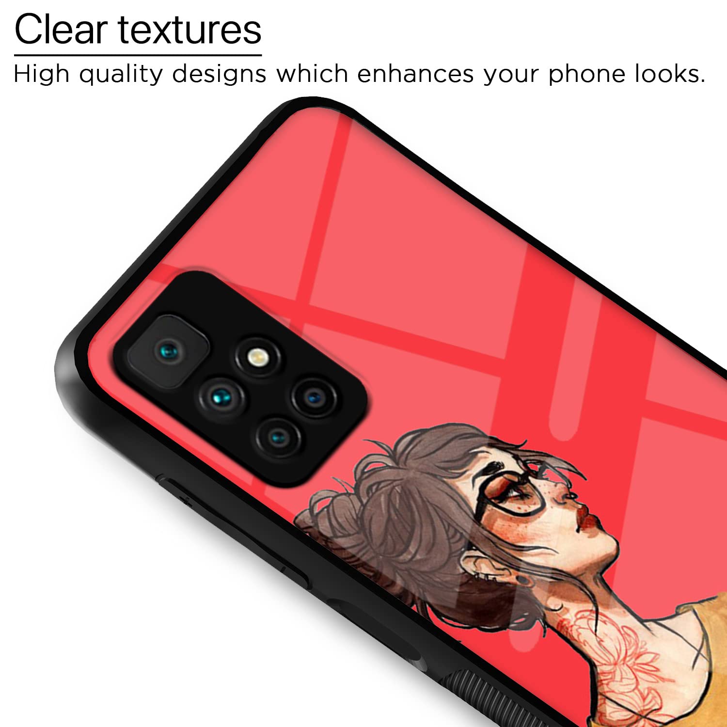 Pikkme Style Swag back cover for Redmi 10 Prime – photo 4