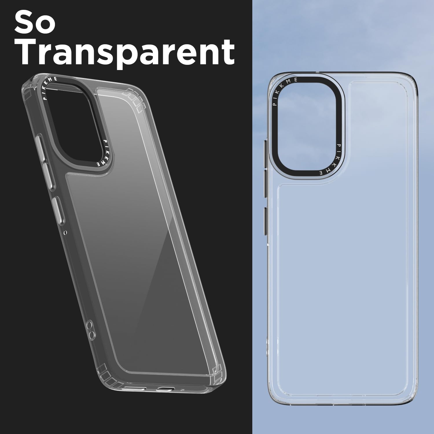 Pikkme transparent Hybrid back cover for Moto G85 5G – photo 7
