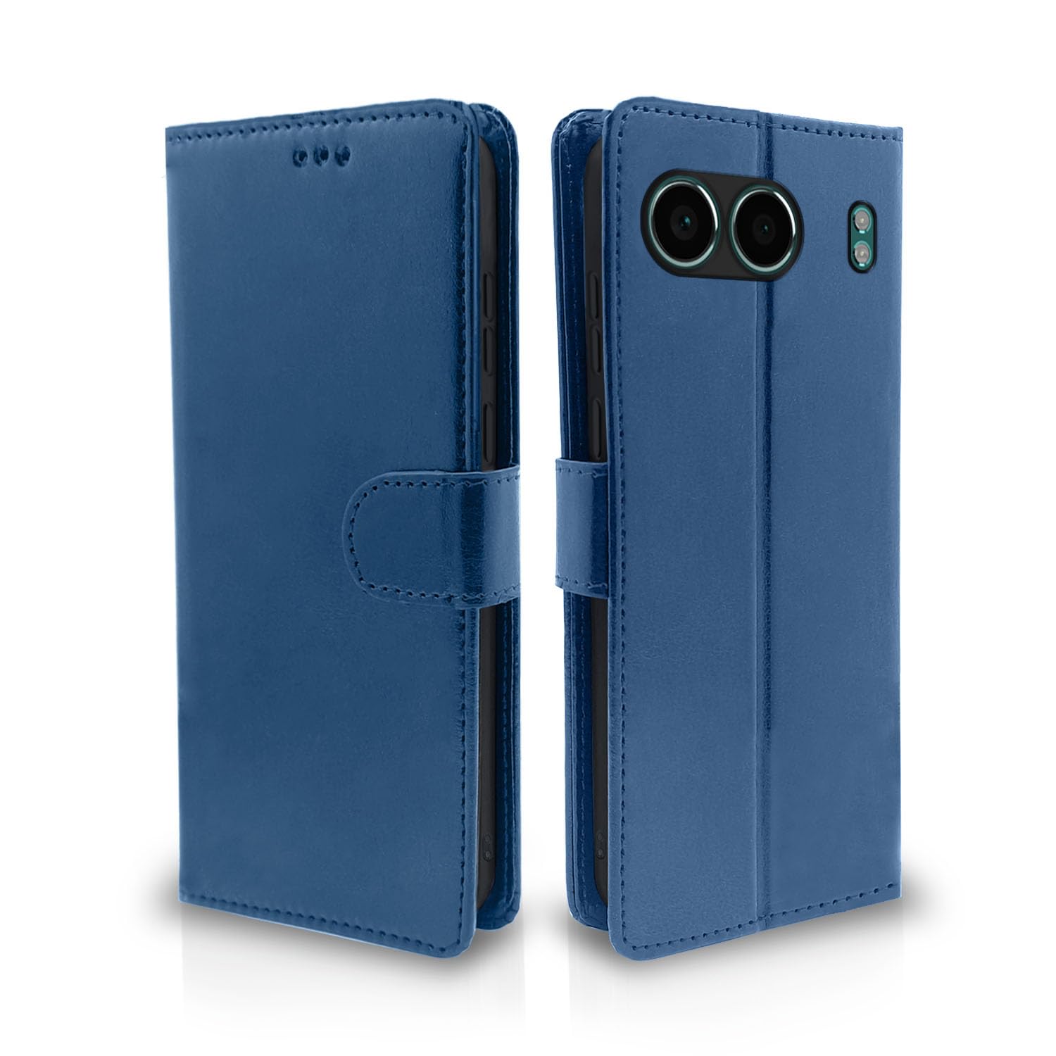 Pikkme OnePlus Nord 4 5G Vintage Flip Cover (Blue)