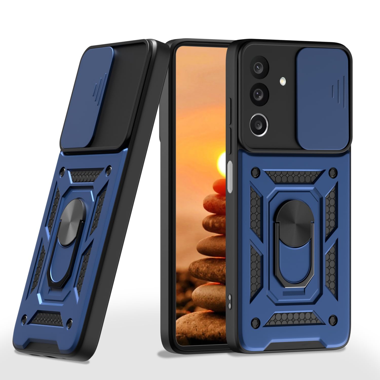 Pikkme Samsung M36 5G blue mobile back cover