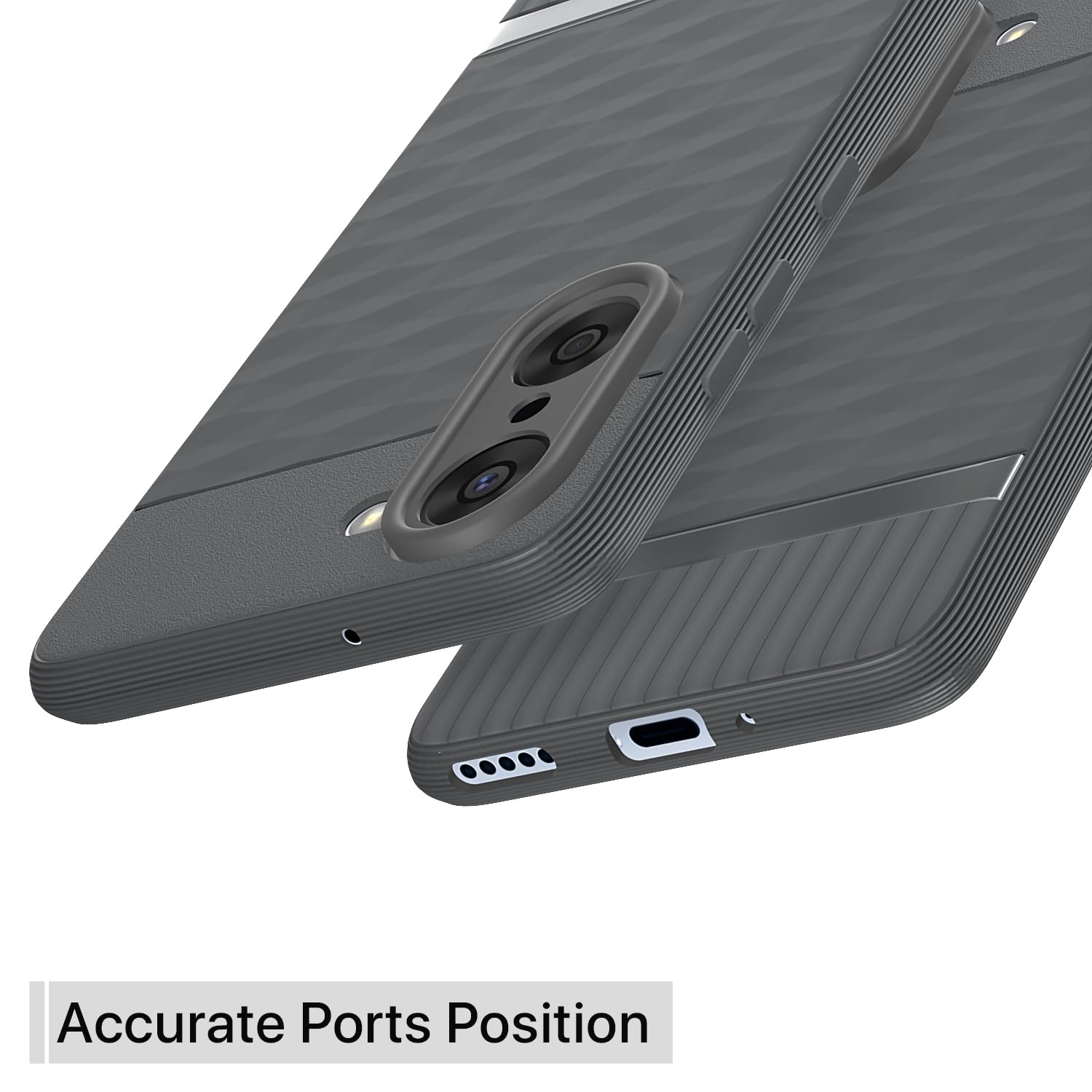 OnePlus Nord CE 5 5G Silicone back cover in grey by Pikkme – photo 4