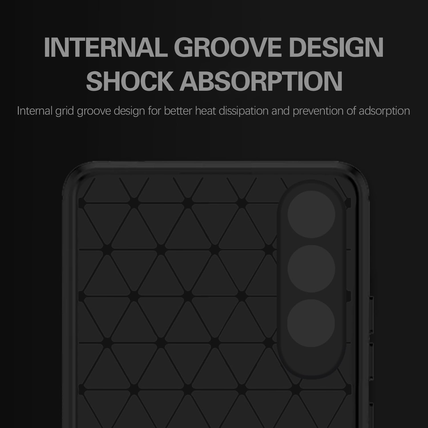 Pikkme OnePlus Nord Ce 4 5G Carbon Fibre Back Cover (Black)