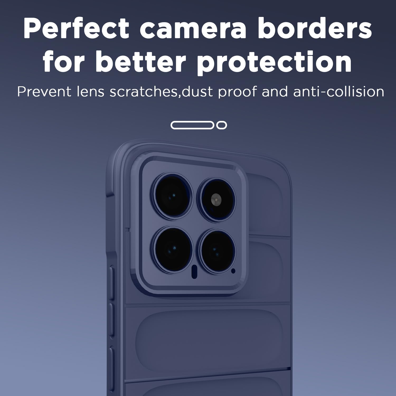 Xiaomi 14 5G back cover in blue by Pikkme – photo 5