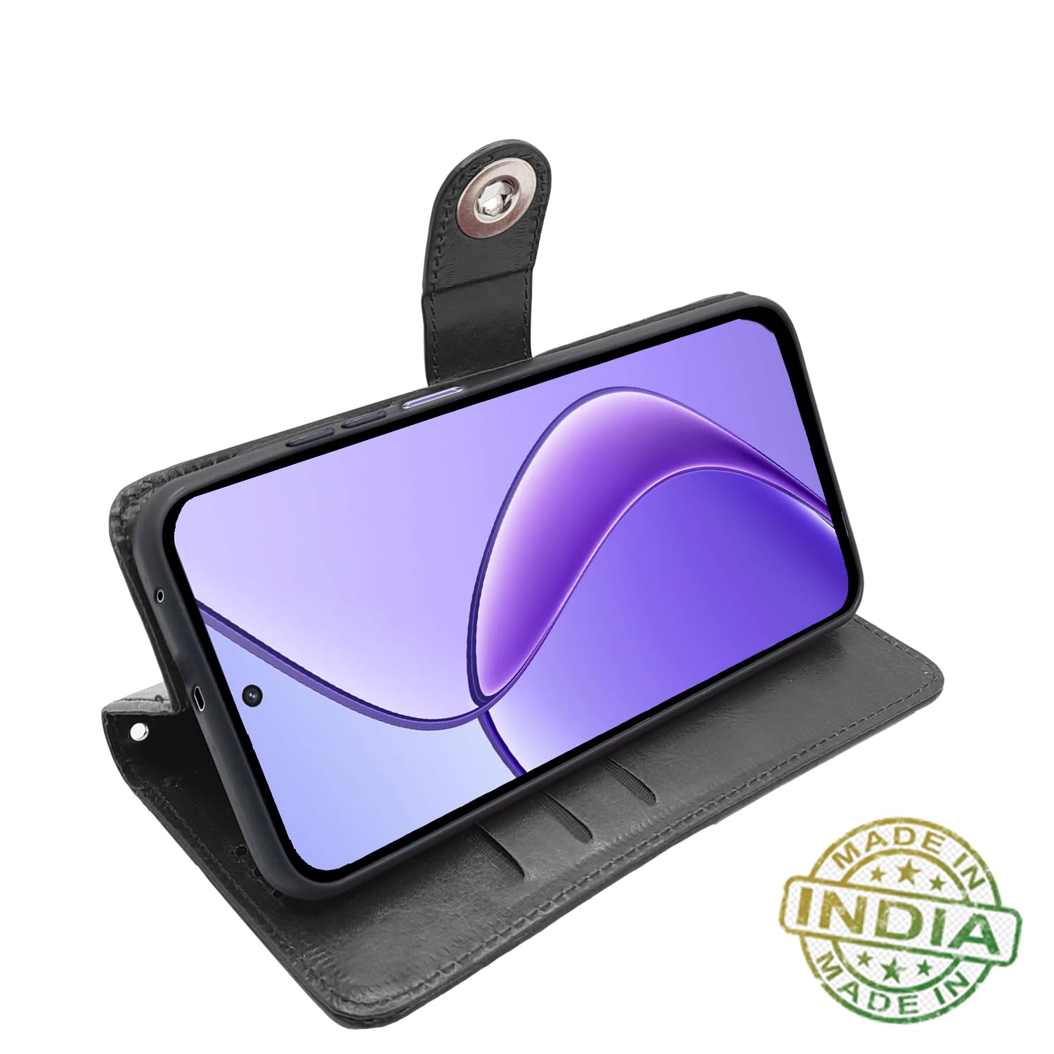 Pikkme black flip case for Realme Narzo 70x 5G/N65/13/12/12X 5G/C65 – photo 5