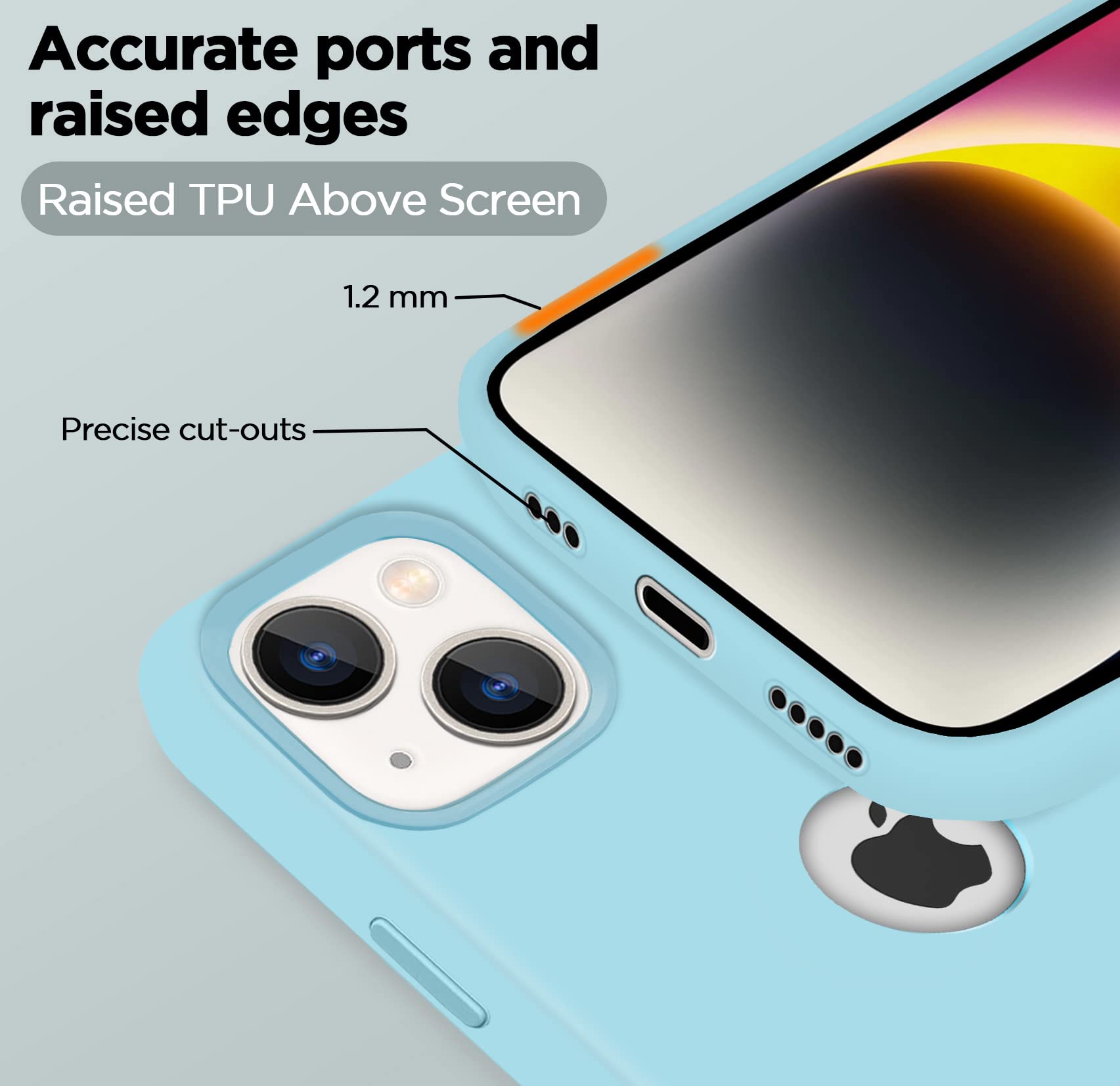 Pikkme iPhone 14 sea blue phone cover – photo 2