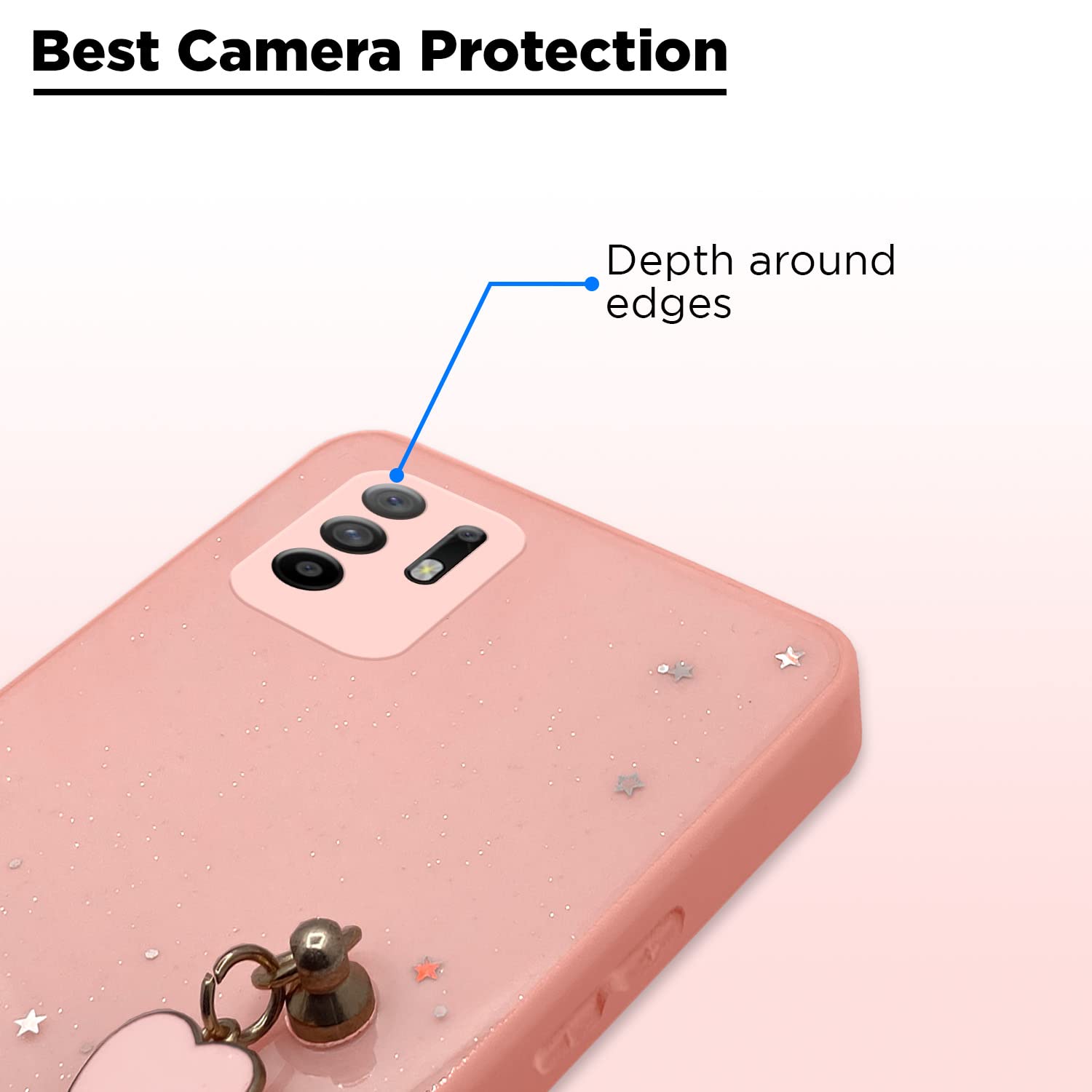Pikkme Oppo F19 Pro Plus 5G pink mobile back cover – photo 2