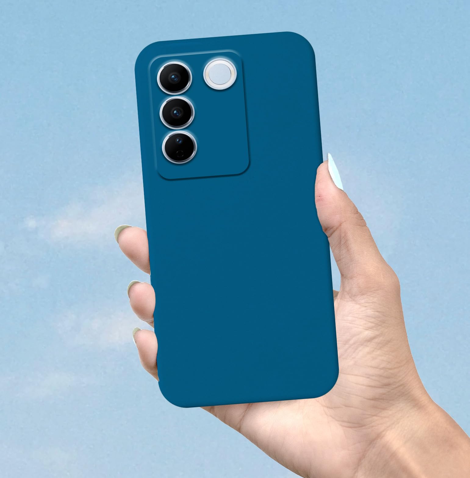 Vivo V27/V27 Pro 5G phone cover in blue by Pikkme – photo 6