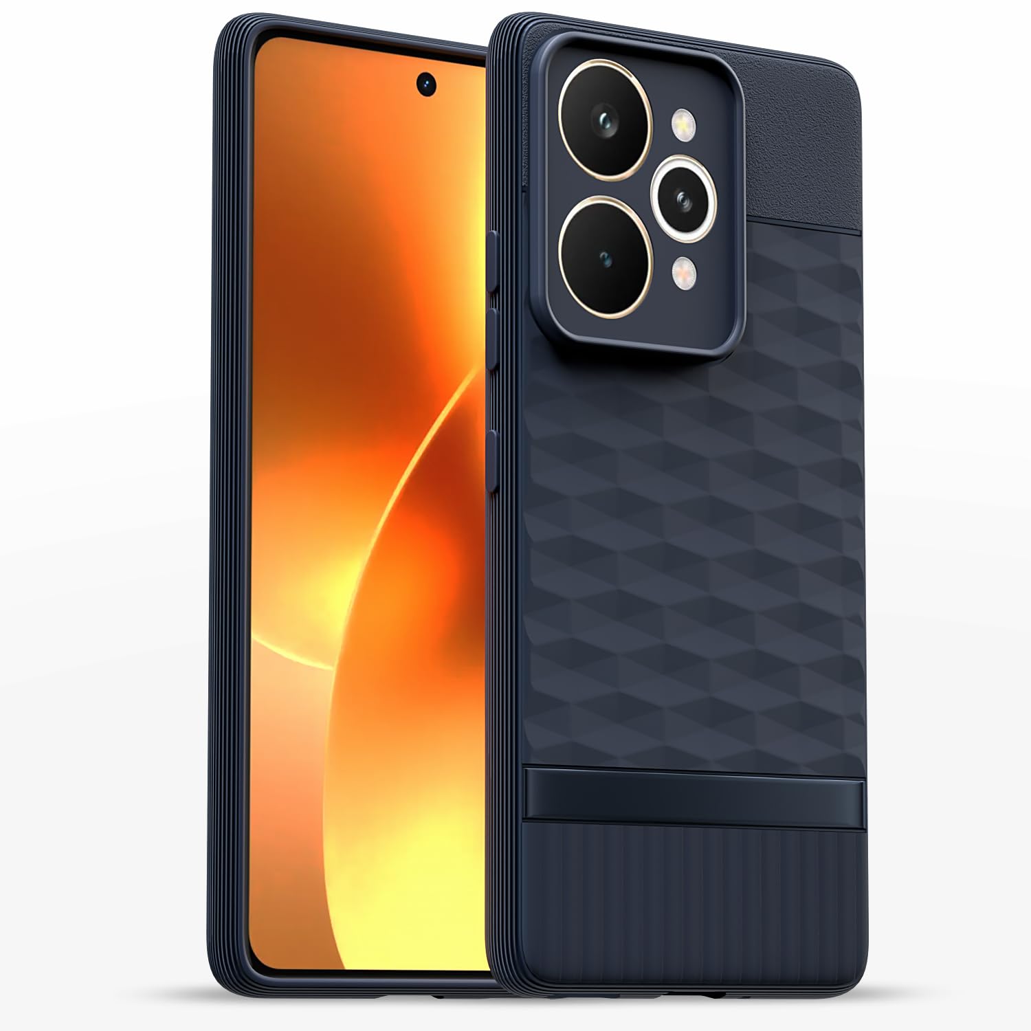 Pikkme blue phone cover for Realme 15 Pro 5G