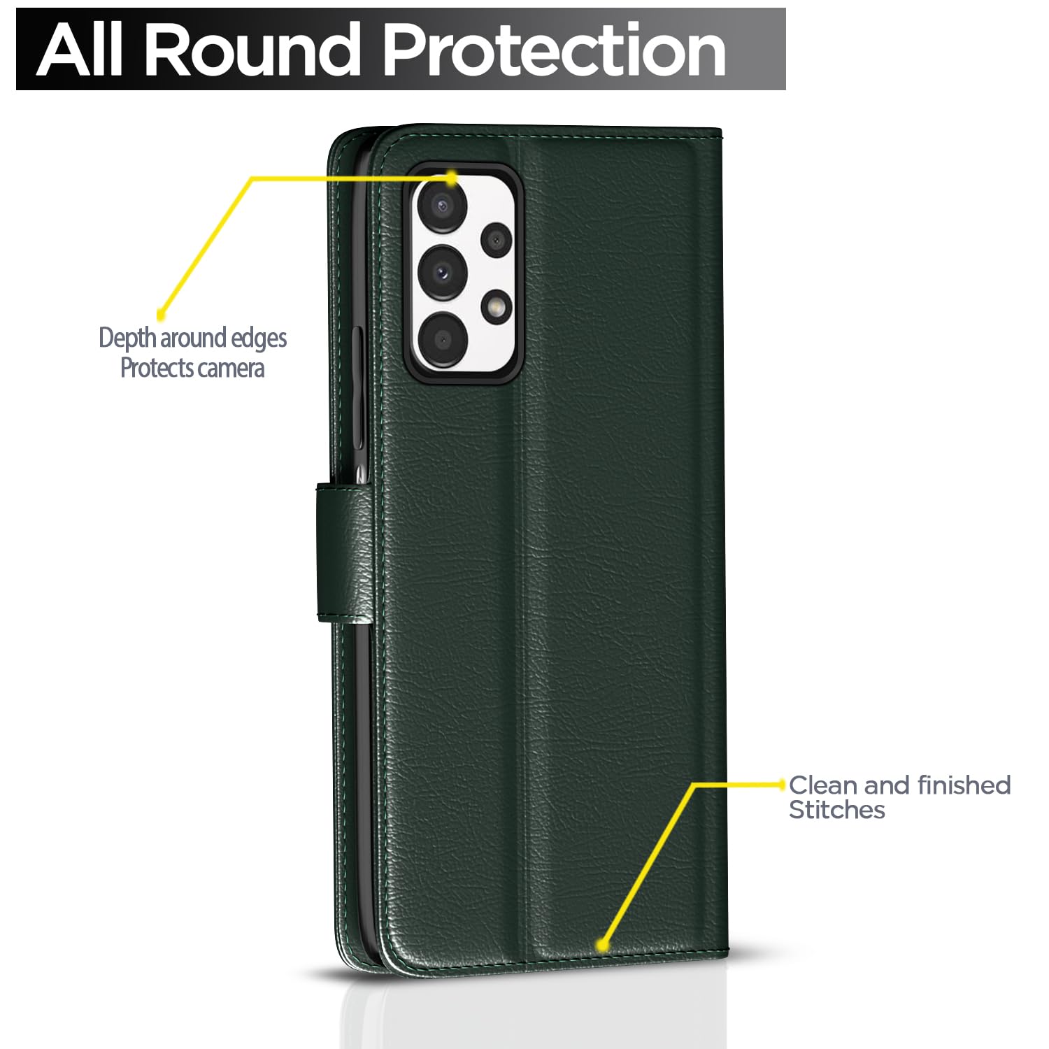 Pikkme green flip case for Samsung A13 4G – photo 4