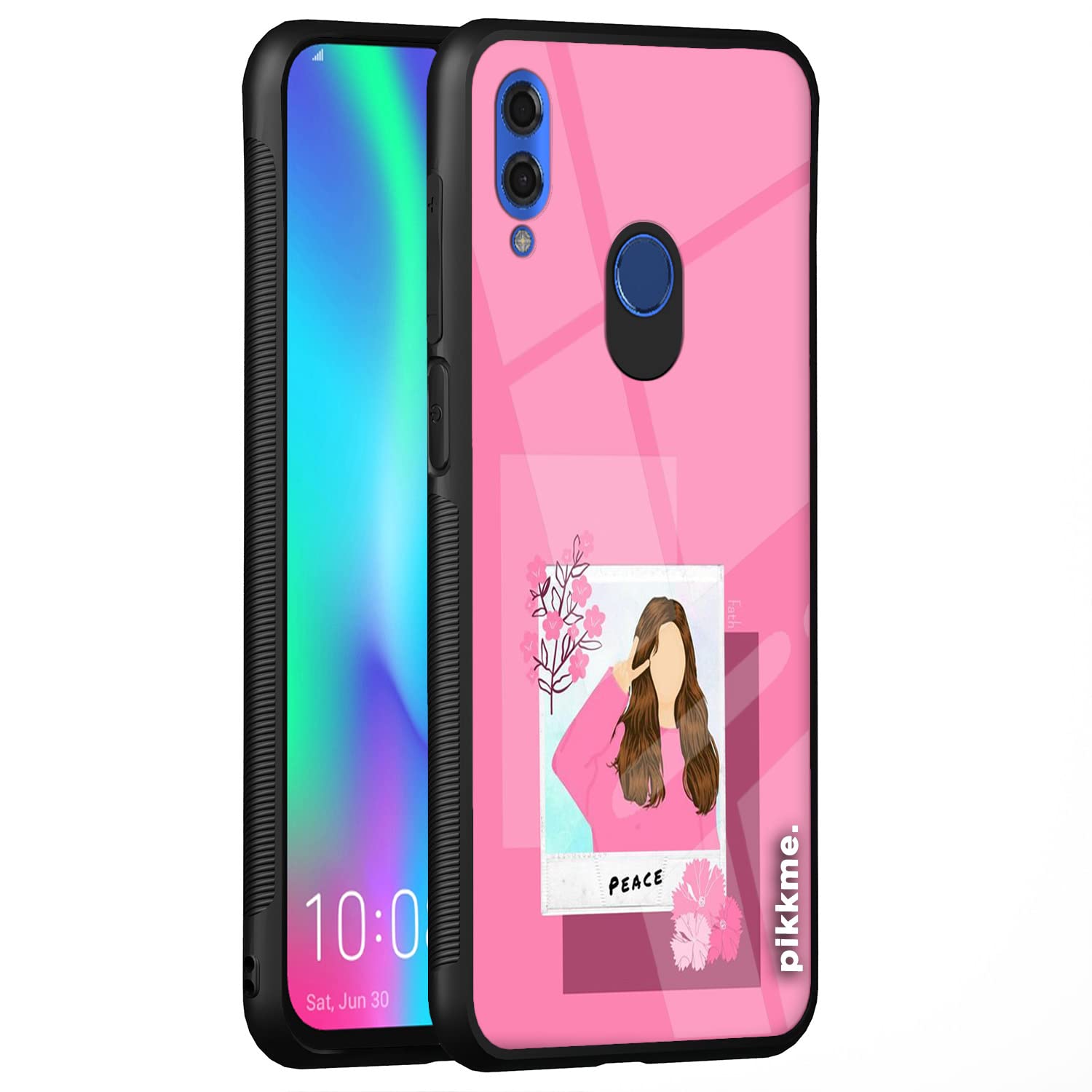 Pikkme Hybrid mobile back cover for Honor 10 Lite