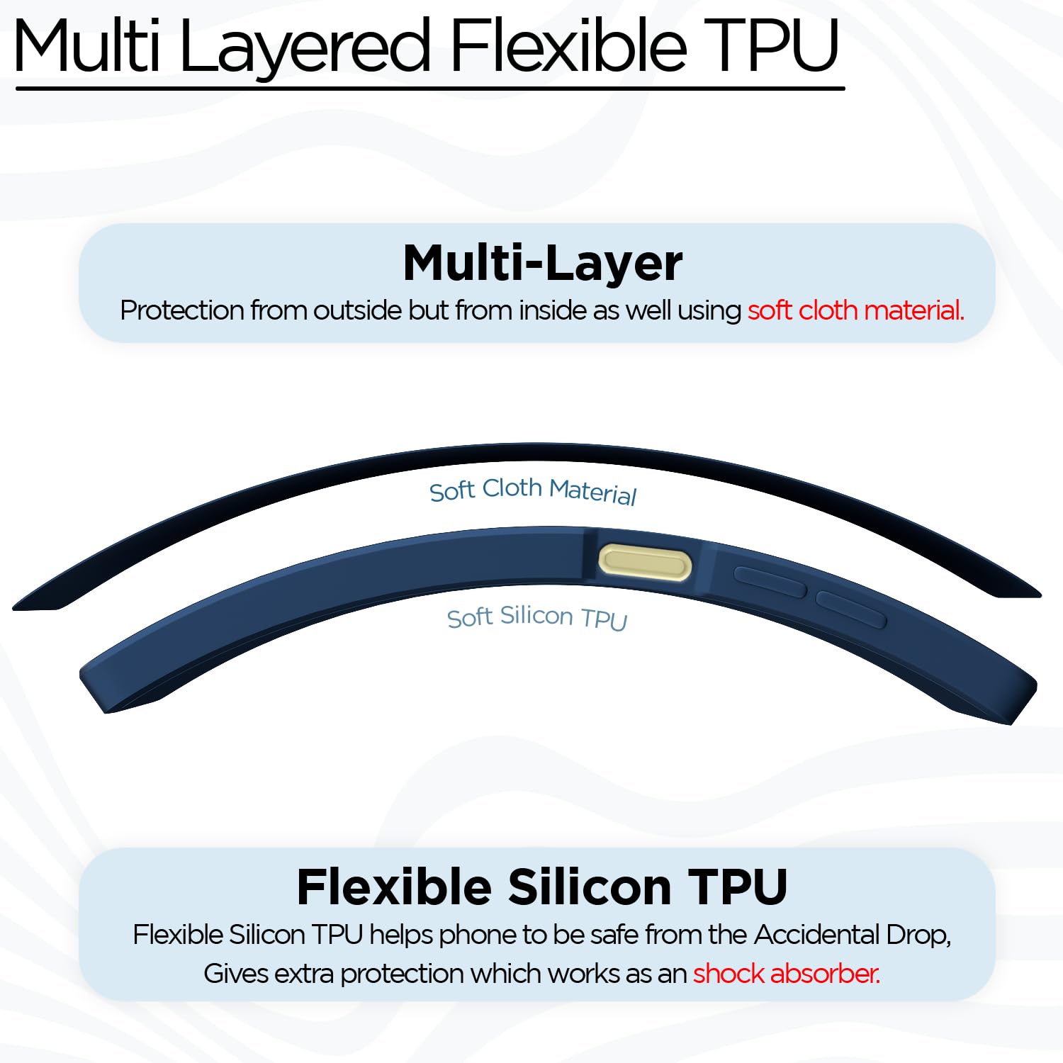 Pikkme blue mobile back cover for Vivo Y19s/Y29 5G – photo 3