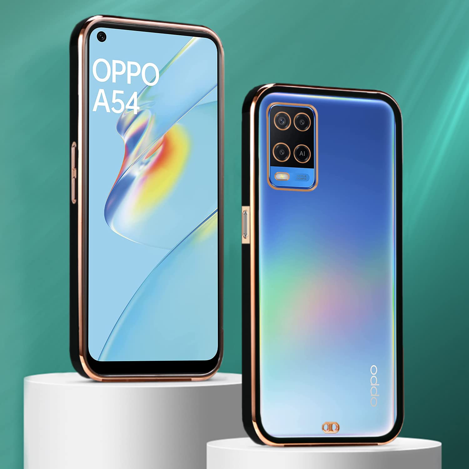 Pikkme Oppo A54 Chrome black back cover – photo 3