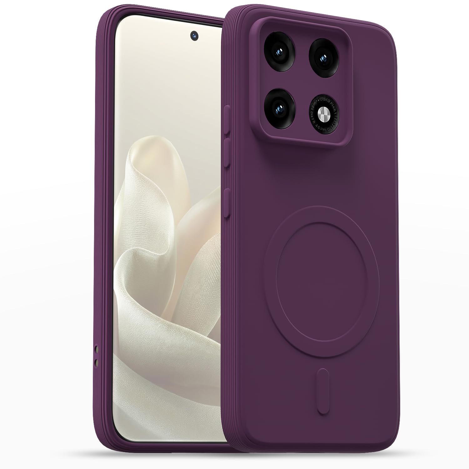 Pikkme purple MagSafe mobile back cover for Moto Edge 70 Pro 5G