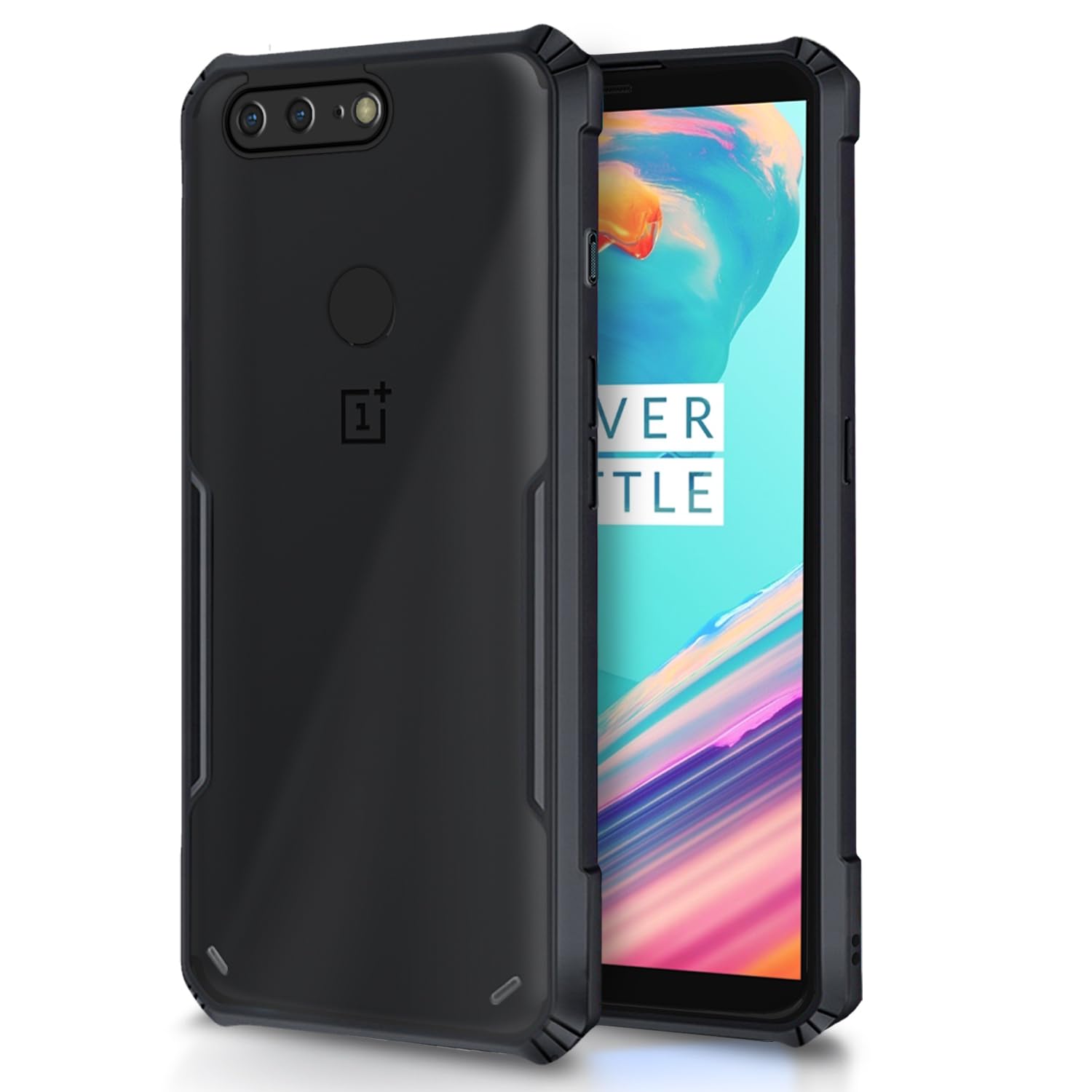 OnePlus 5T Eagle Back Cover -Black