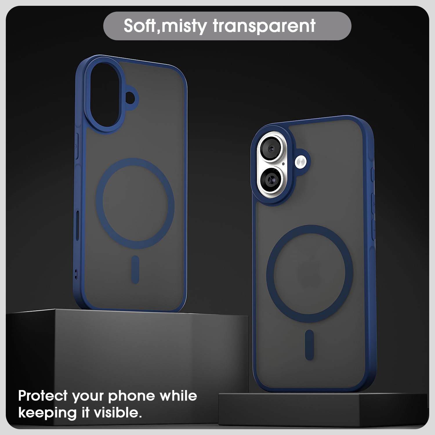 Blue mobile cover for iPhone 16 – Pikkme – photo 3