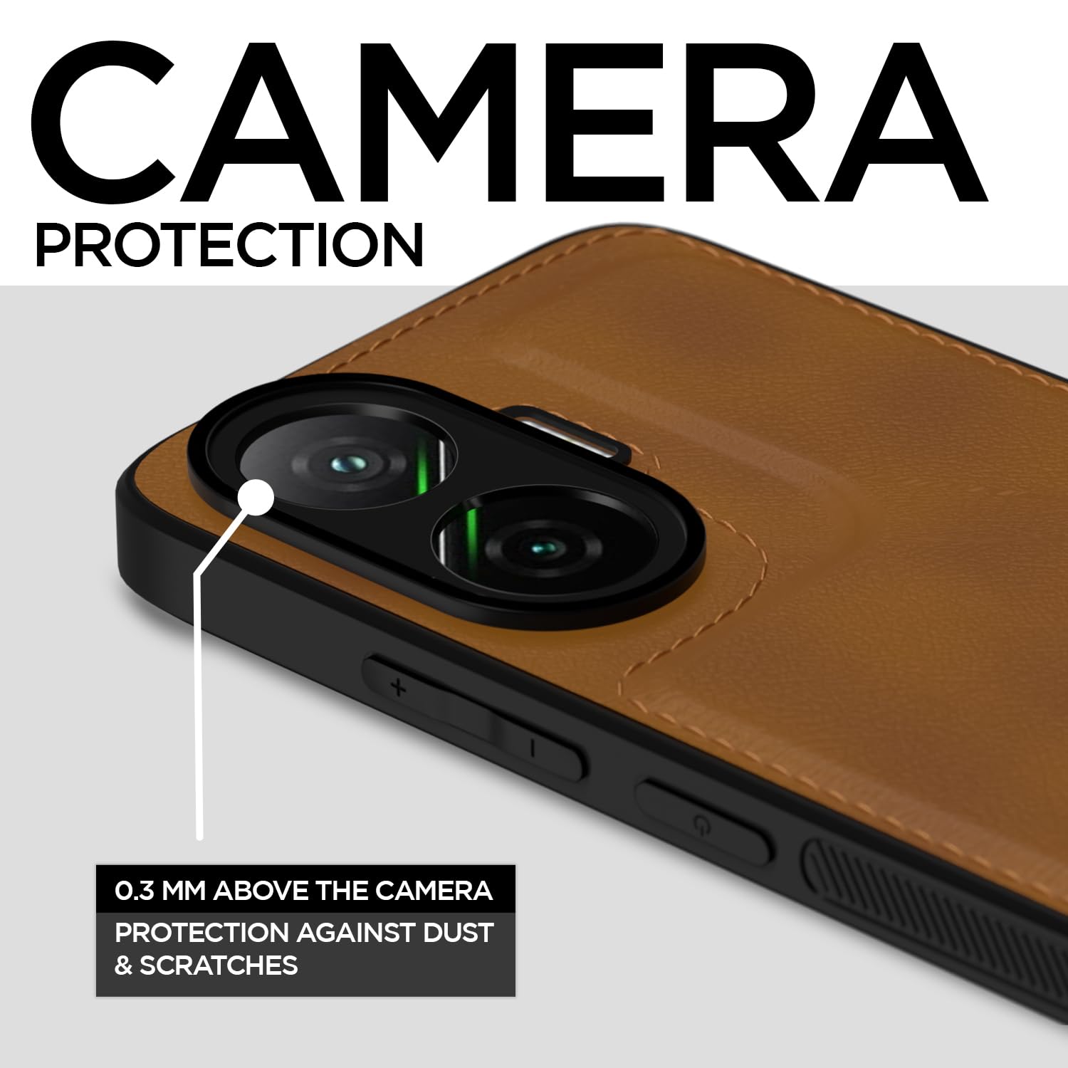 Brown back cover for Poco F7 5G – Pikkme – photo 3