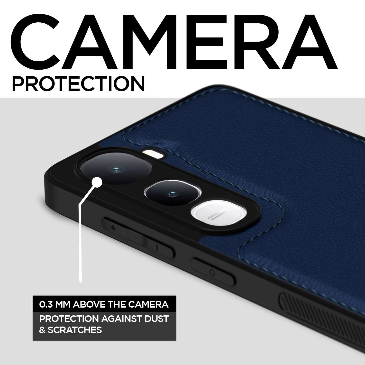 Pikkme blue back cover for Vivo Y400 5G – photo 3