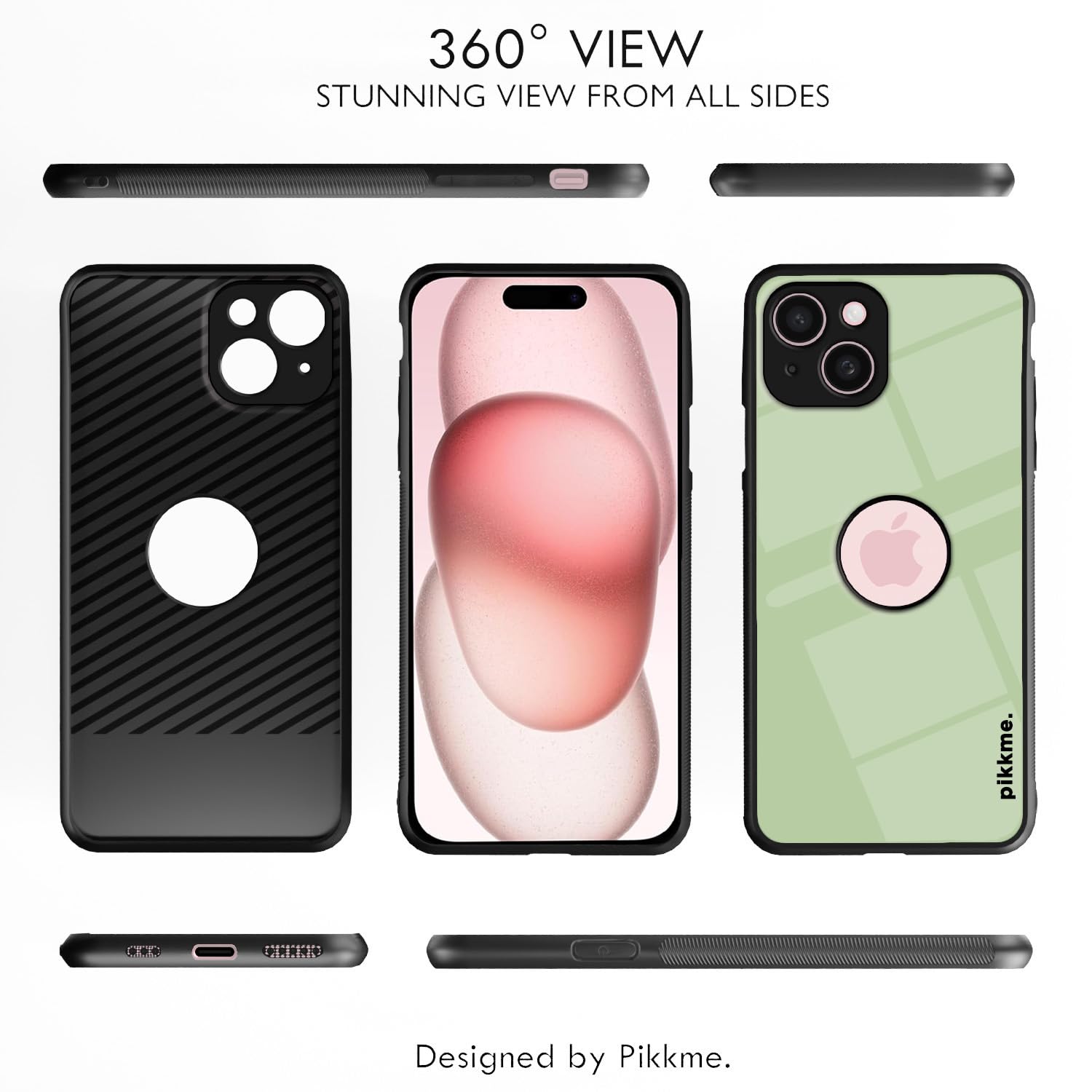 iPhone 15 Hybrid phone cover by Pikkme – photo 2