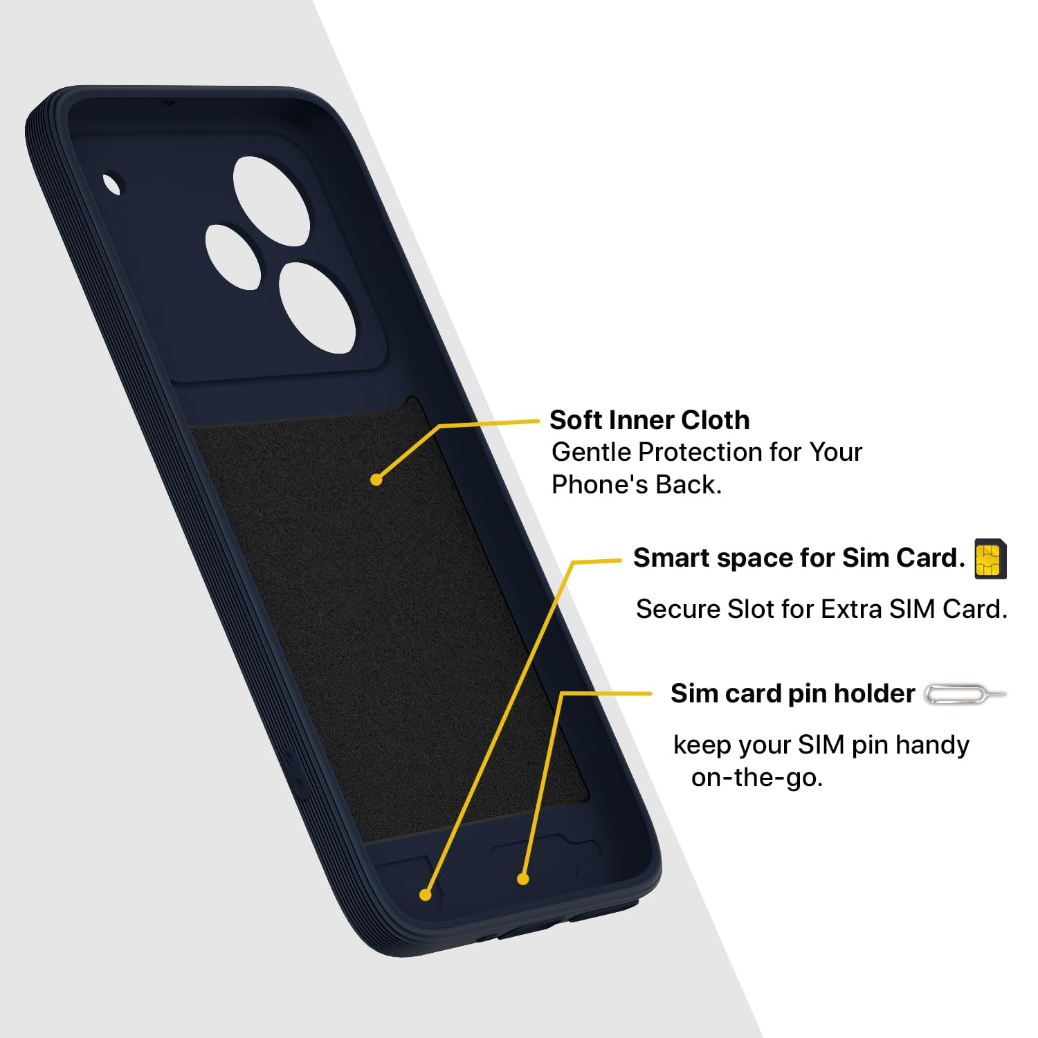 Realme P4 Pro 5G MagSafe mobile back cover in blue by Pikkme – photo 6