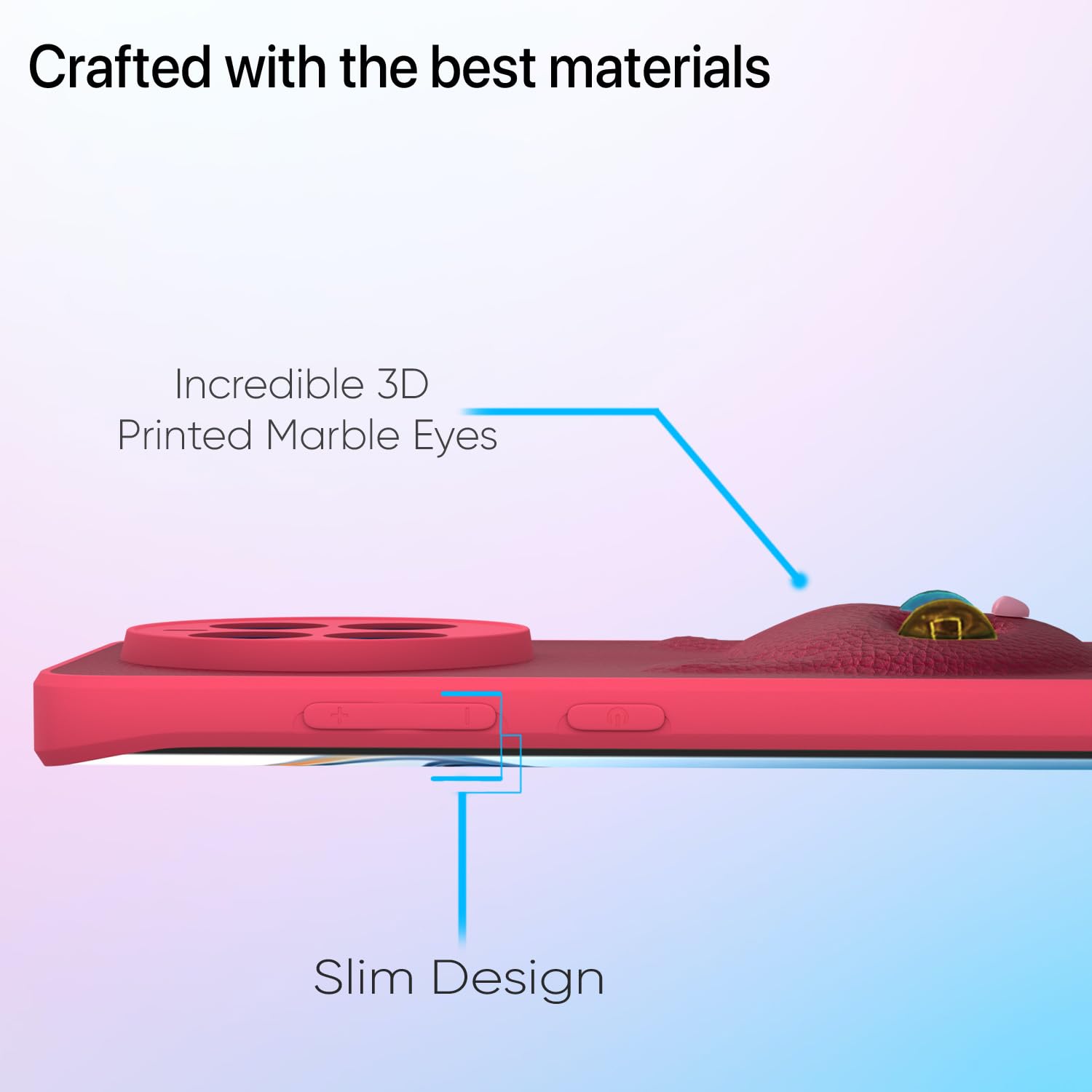 Pikkme Realme 12 Pro 5G Kitty Back Cover (Pink)