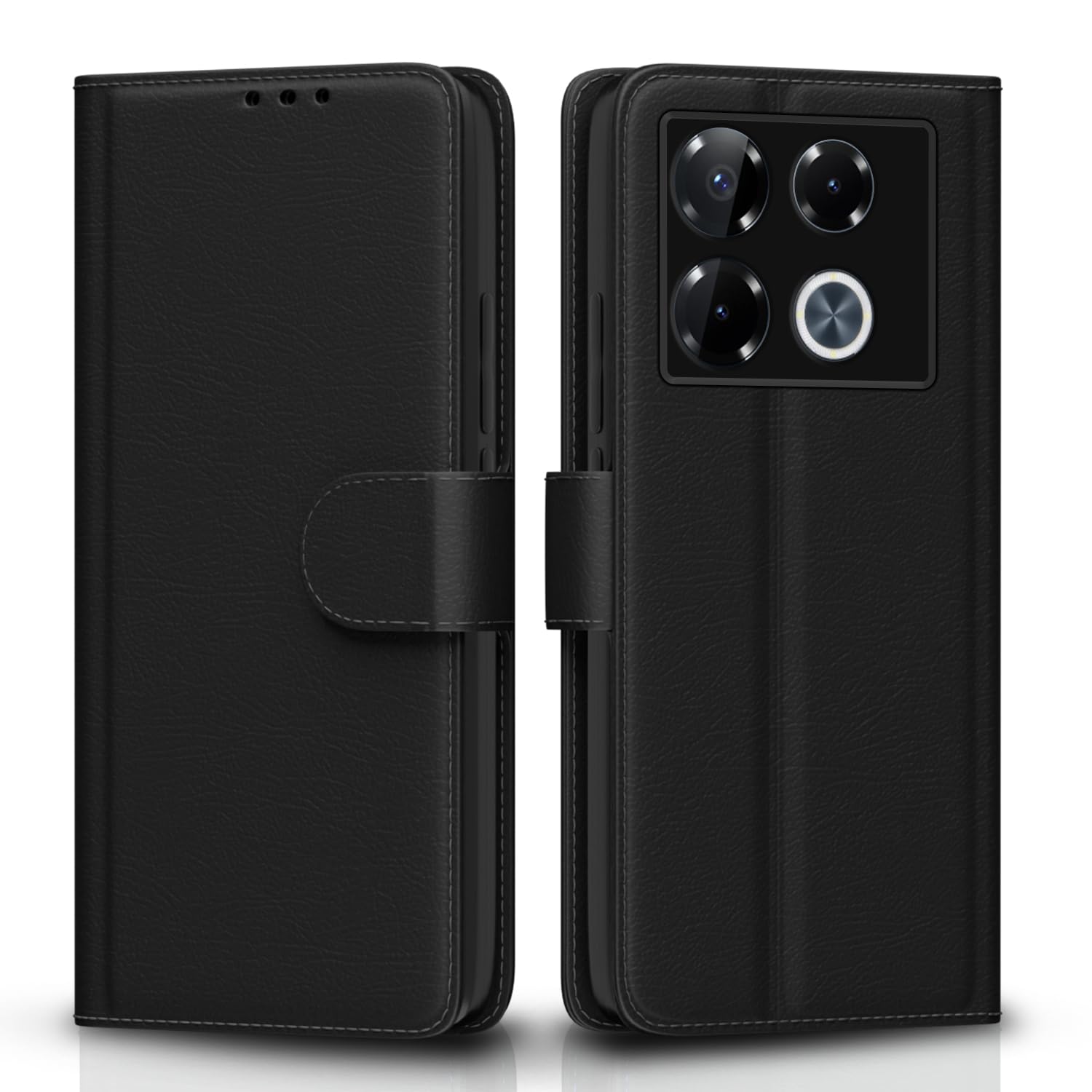 Pikkme Infinix Note 40 Pro Plus 5G black flip case