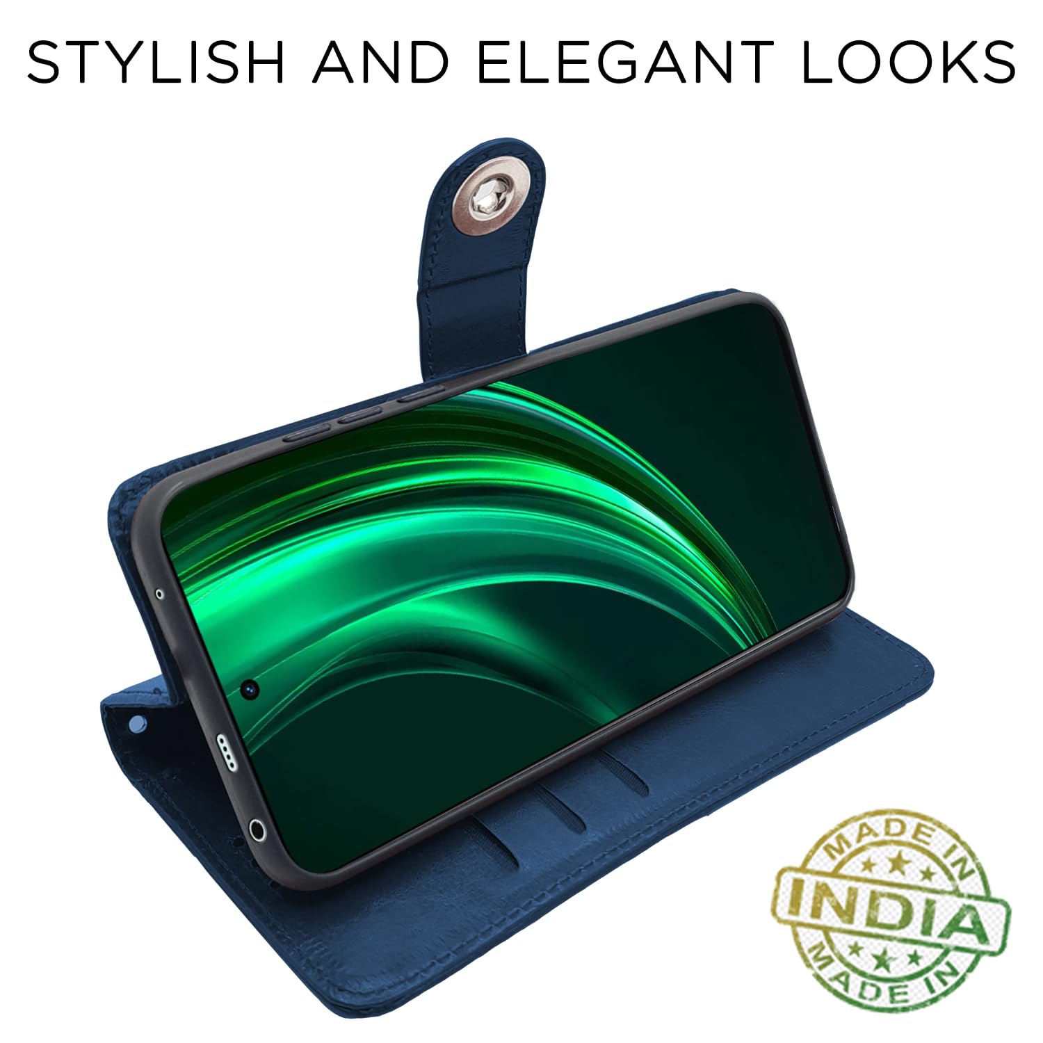 Pikkme Realme 13 Plus 5G/P1 blue flip case – photo 3