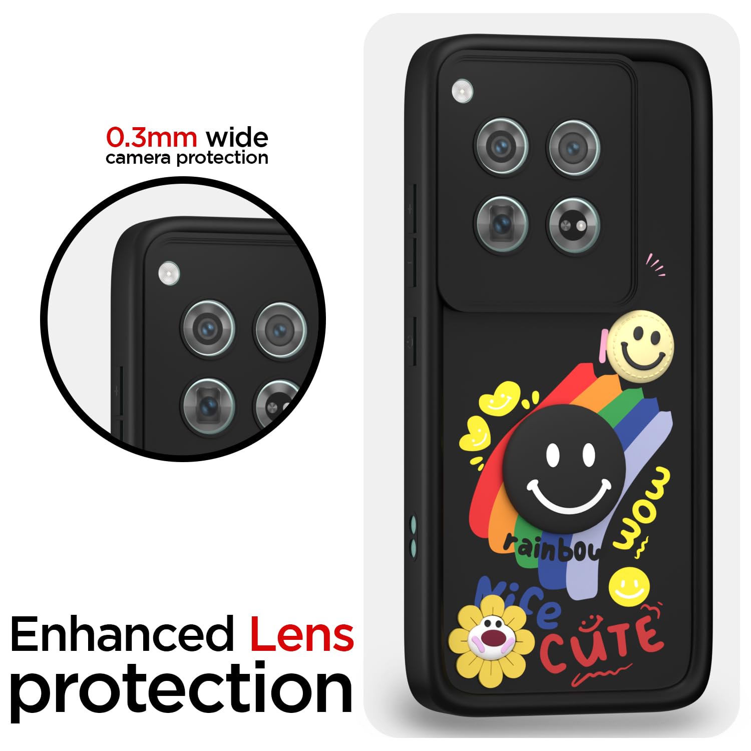 OnePlus 12 5G back cover in black by Pikkme – photo 5
