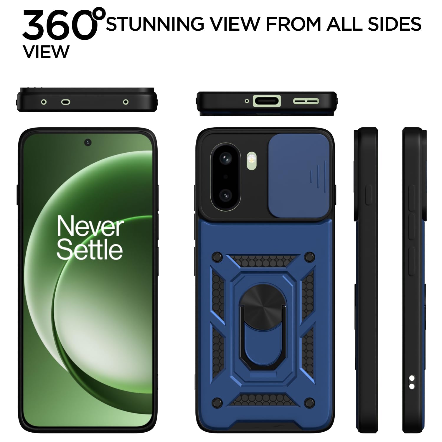 Blue D10 Camera Shield phone cover for OnePlus 15R 5G/360 – Pikkme – photo 5