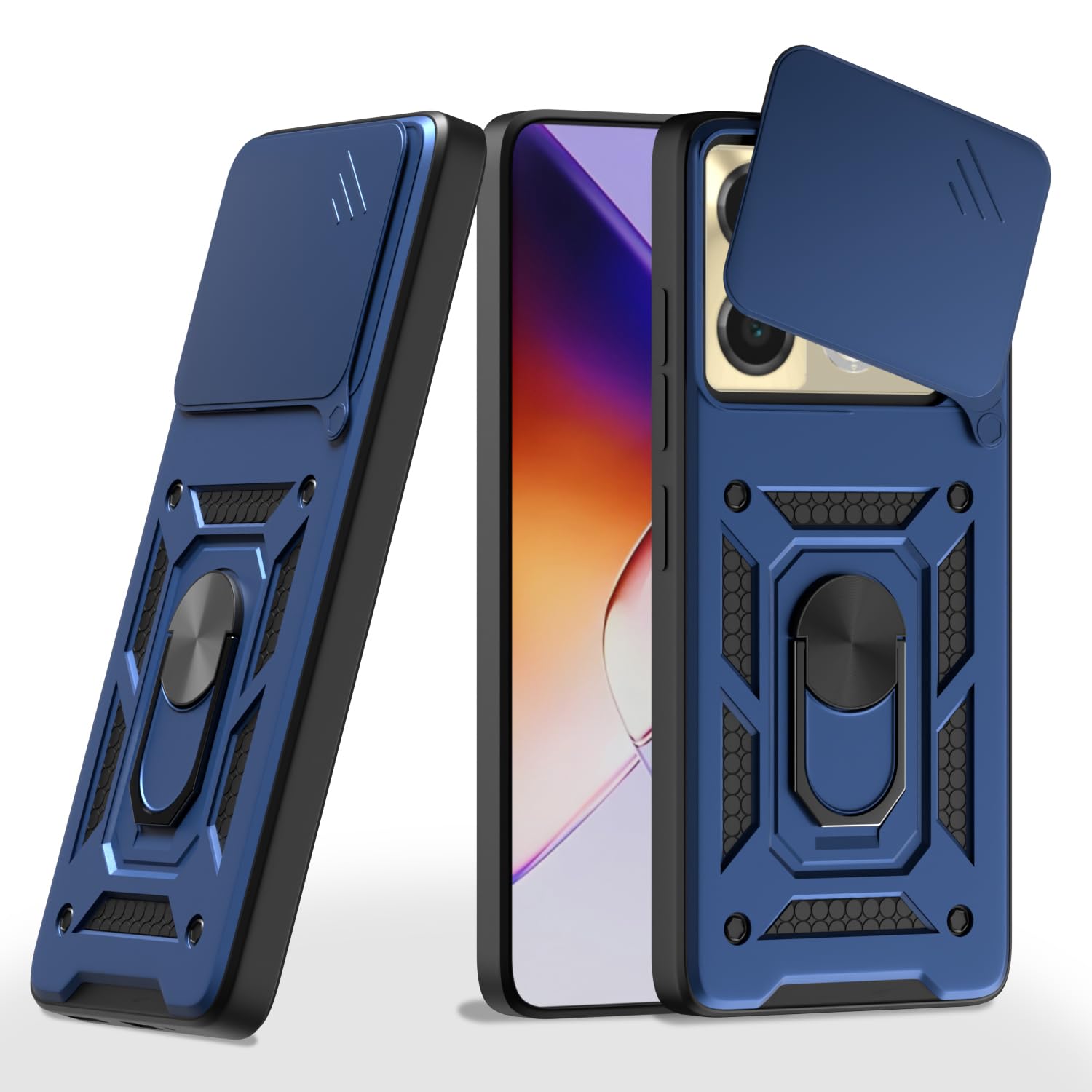 Blue phone cover for Infinix Note 40 Pro 5G/360 – Pikkme