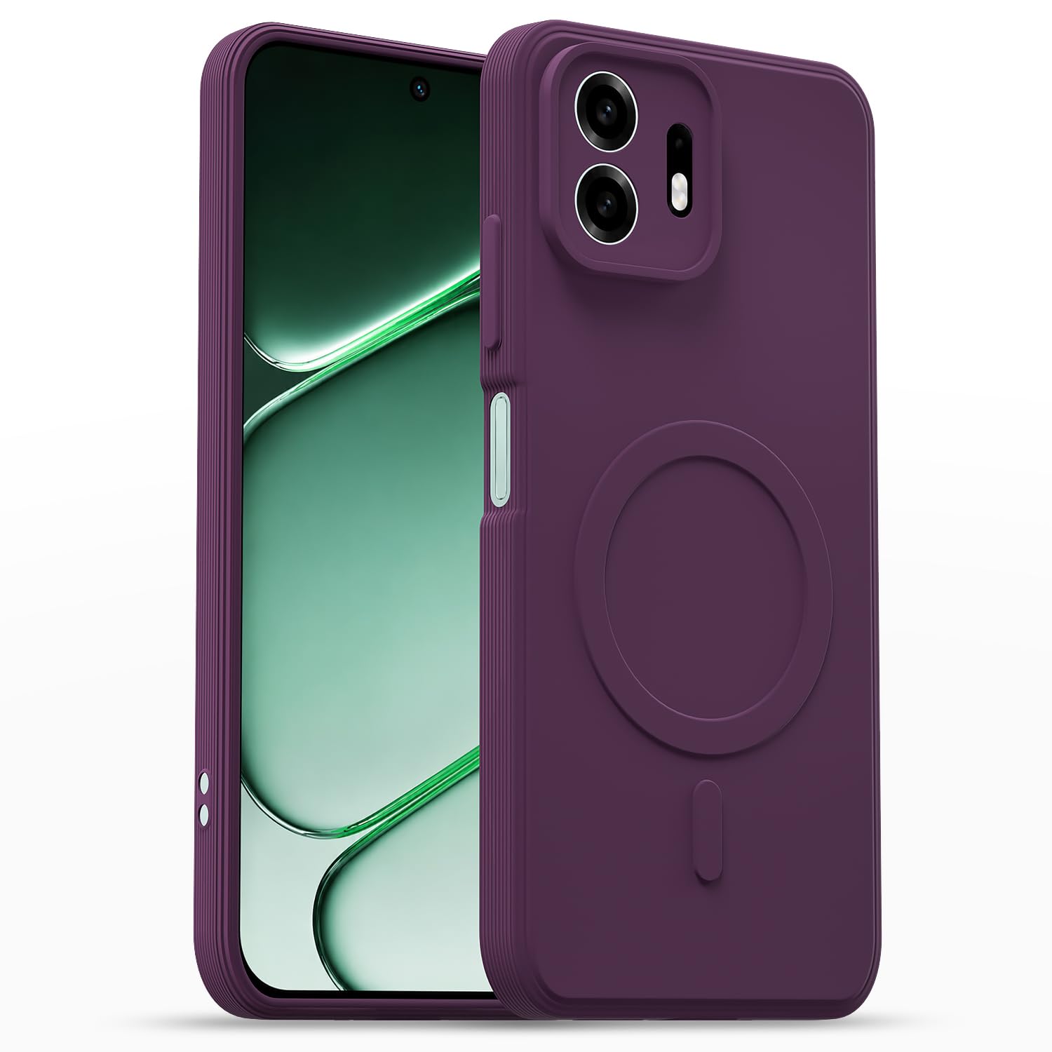 Purple mobile back cover for OnePlus N6 5G – Pikkme