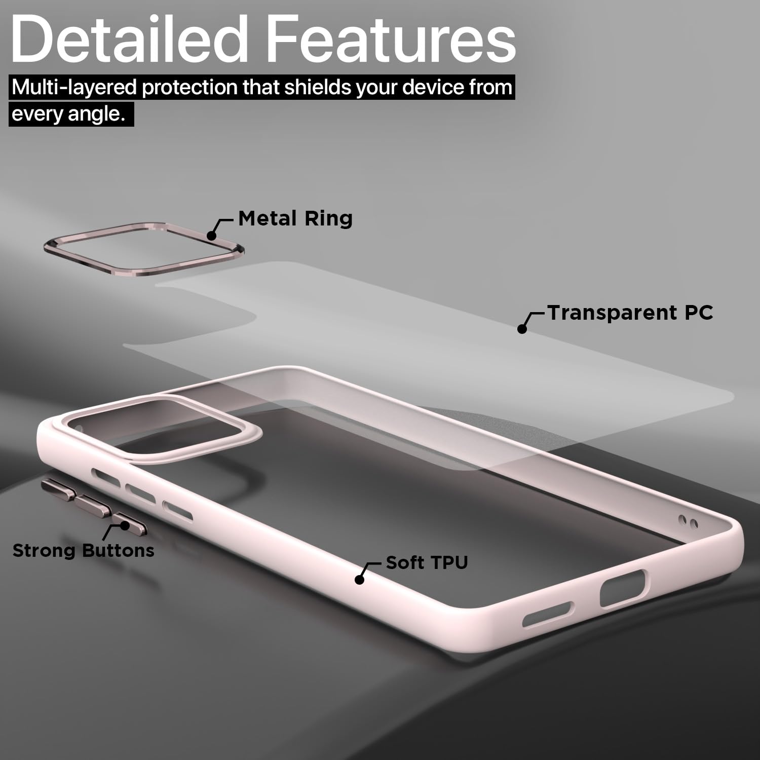 Pikkme Vivo V23 Camring Back Cover (Face)