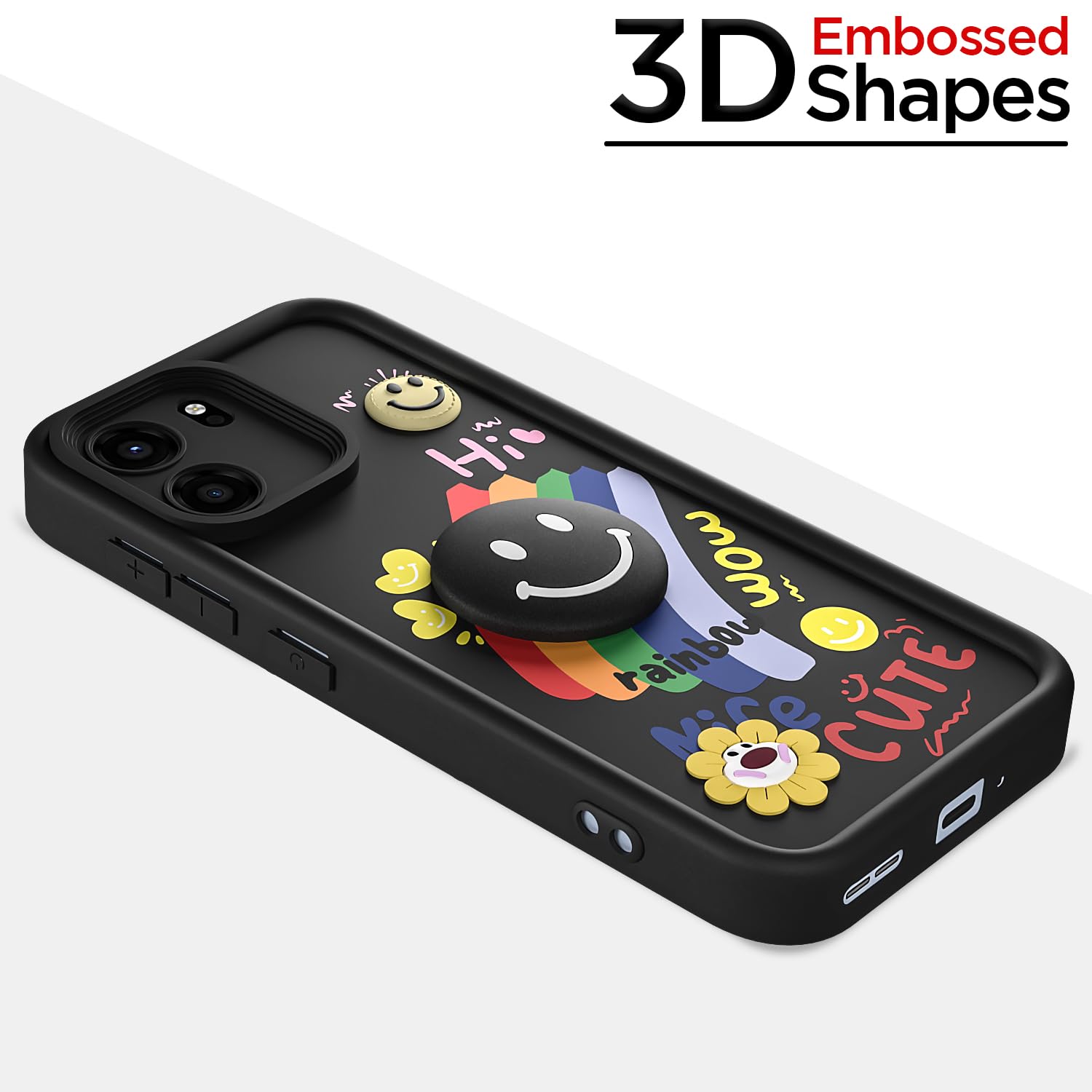 Pikkme OnePlus Nord CE 6 5G black mobile back cover – photo 3