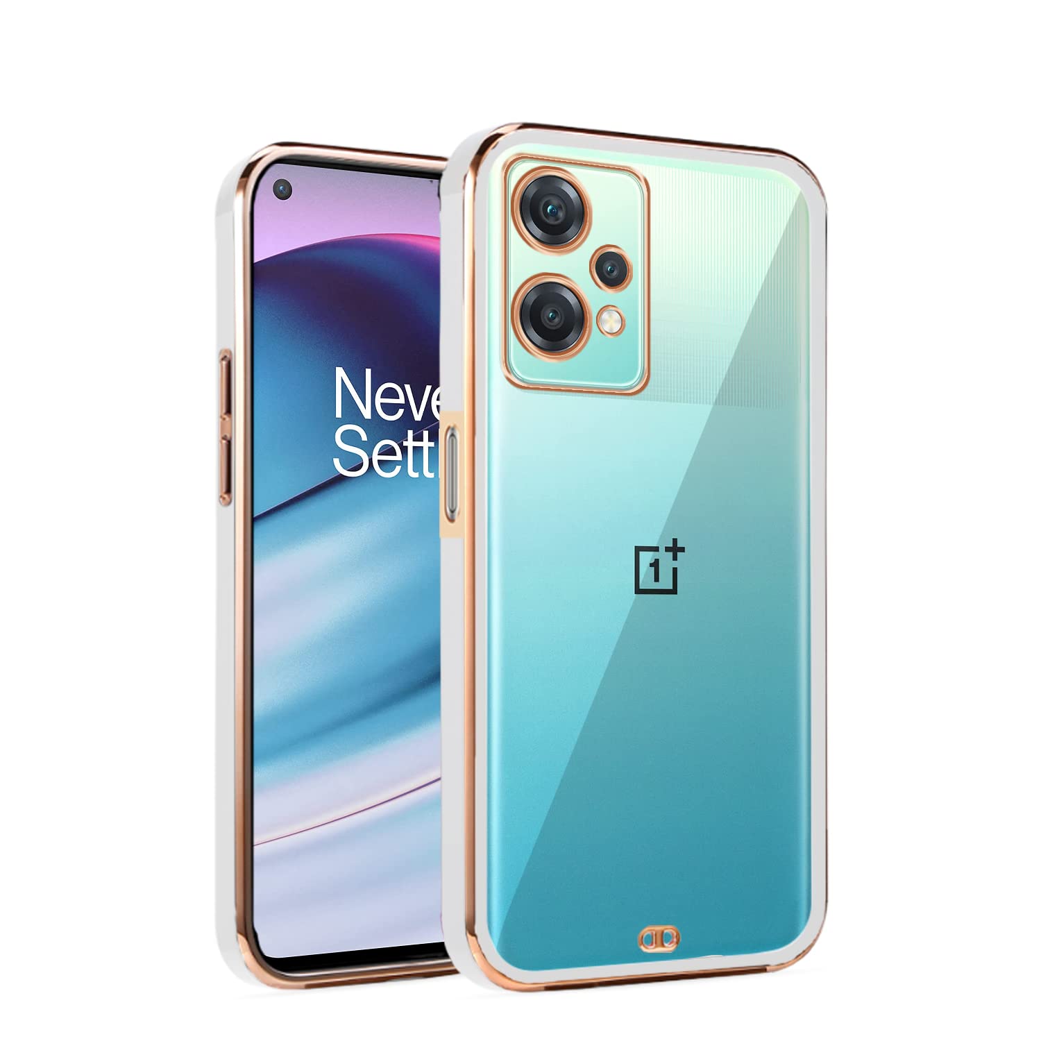 Pikkme OnePlus Nord CE 2 Lite 5G white phone cover