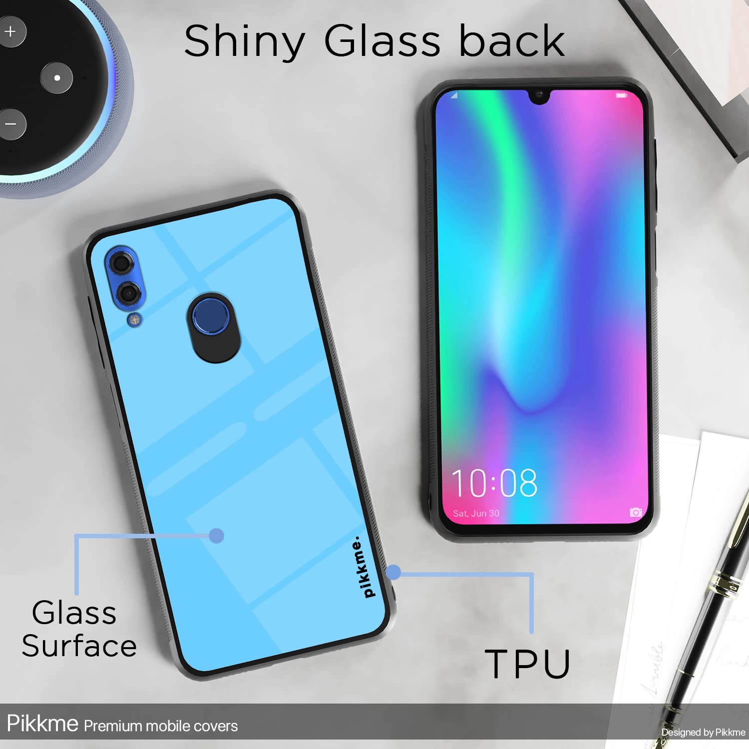 Pikkme Honor 10 Lite Hybrid mobile back cover – photo 3