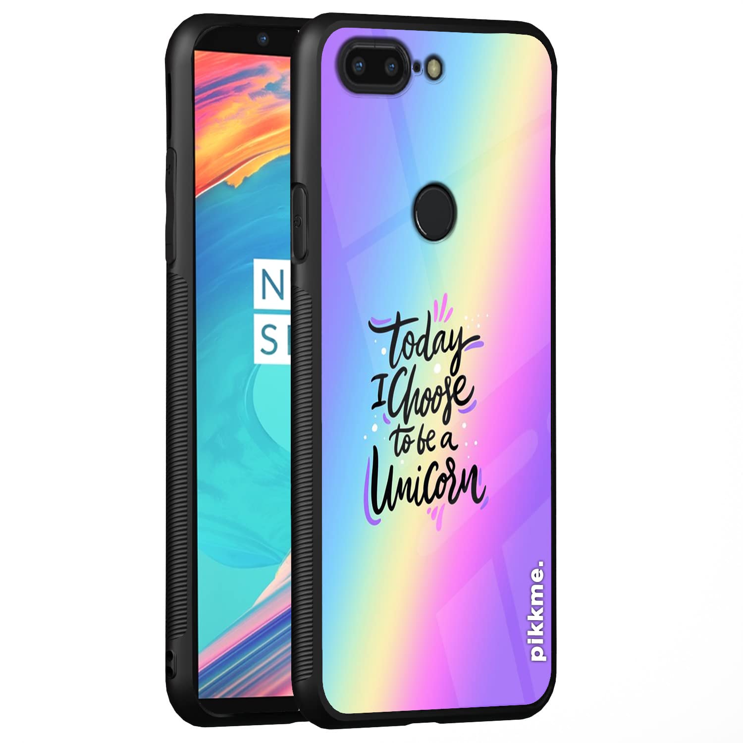 OnePlus 5T Hybrid mobile back cover by Pikkme
