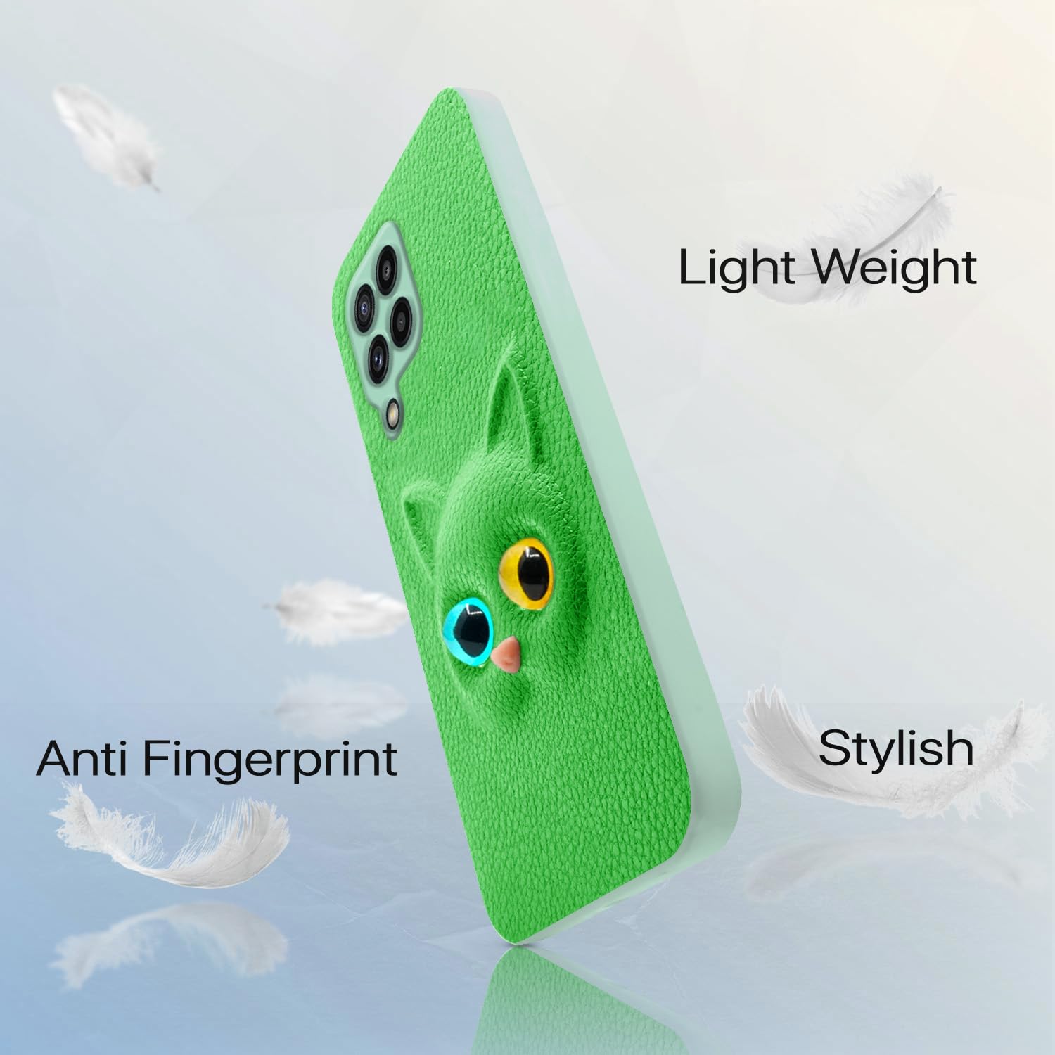 Green Cat mobile back cover for Samsung M32 Prime/M32 4G – Pikkme – photo 7