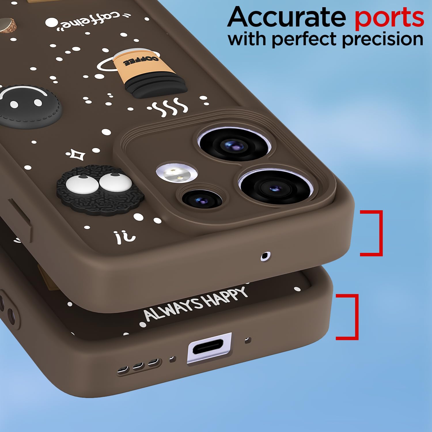 Brown Bear Coffee back cover for Oppo Reno 16 5G – Pikkme – photo 4
